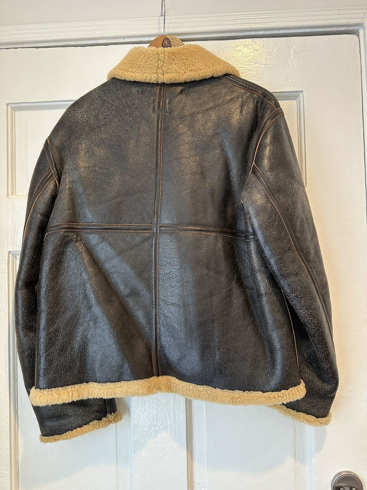 The Real McCoy's The Real Mccoy’s - D1 Shearling Coat Size US L / EU 52-54 / 3 - 3 Thumbnail