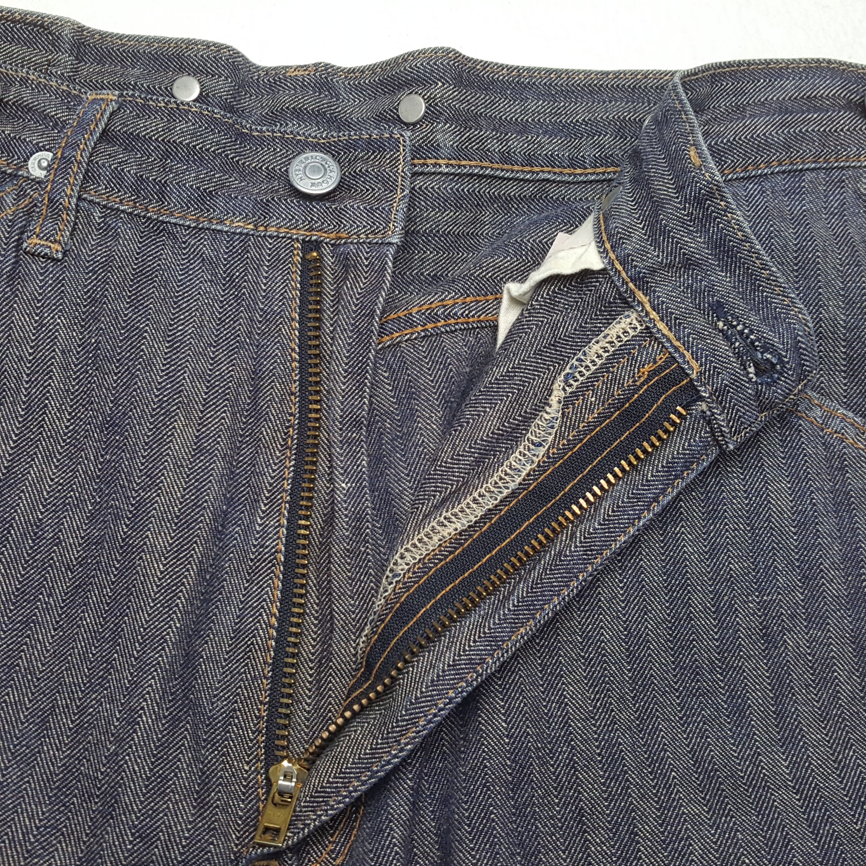 Hysteric Glamour HYSTERIC GLAMOUR Japanese Brand Custom Art Jeans Size US 31 - 12 Thumbnail
