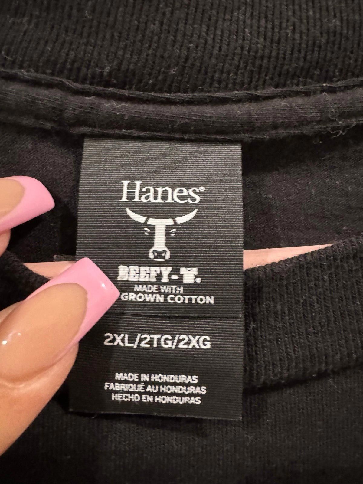 Hanes T-Shirt Size US XXL / EU 58 / 5 - 3 Thumbnail