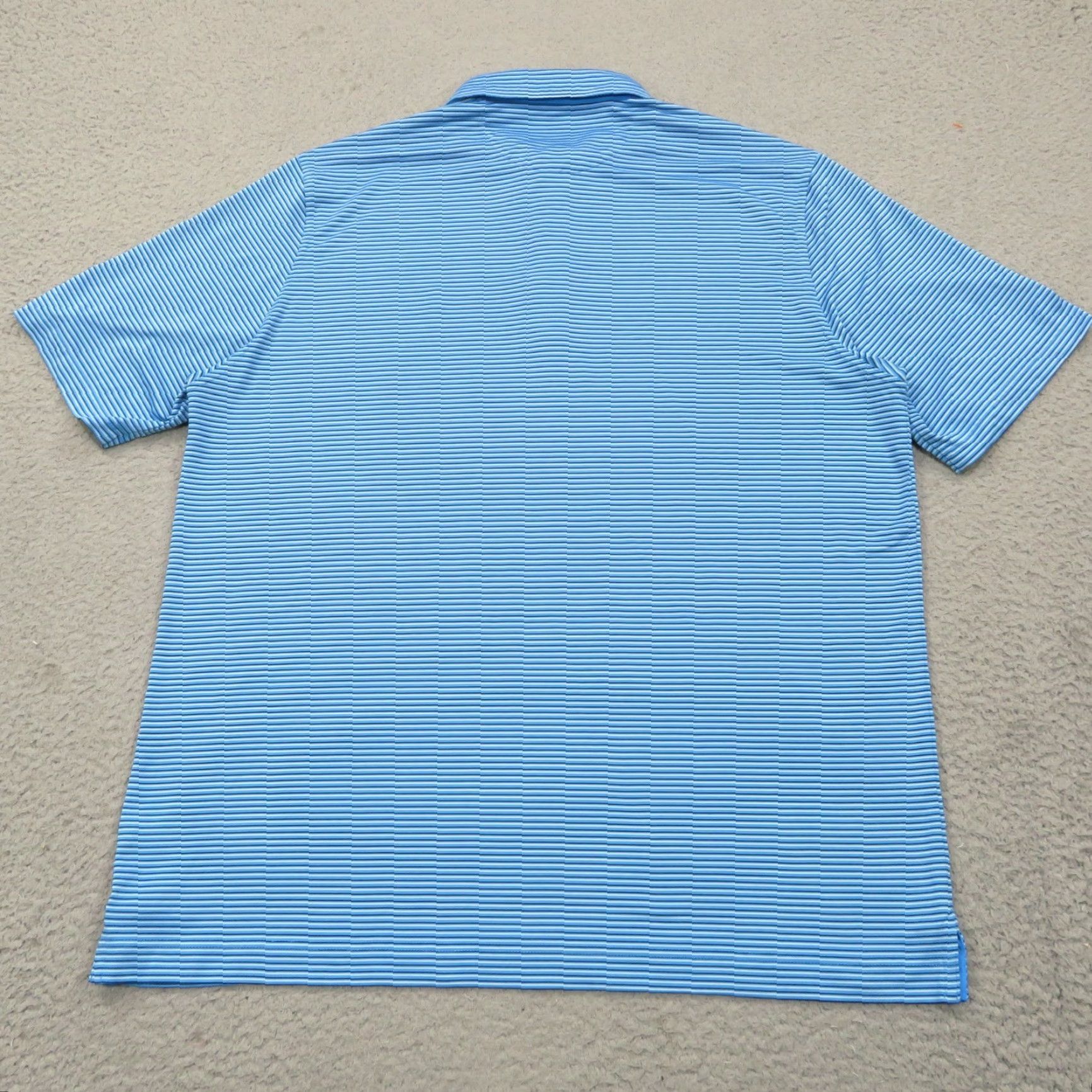 Vintage Bobby Jones Streamsong Polo Shirt Mens XL Blue White Stripe Golf Performance Size US XL / EU 56 / 4 - 6 Thumbnail