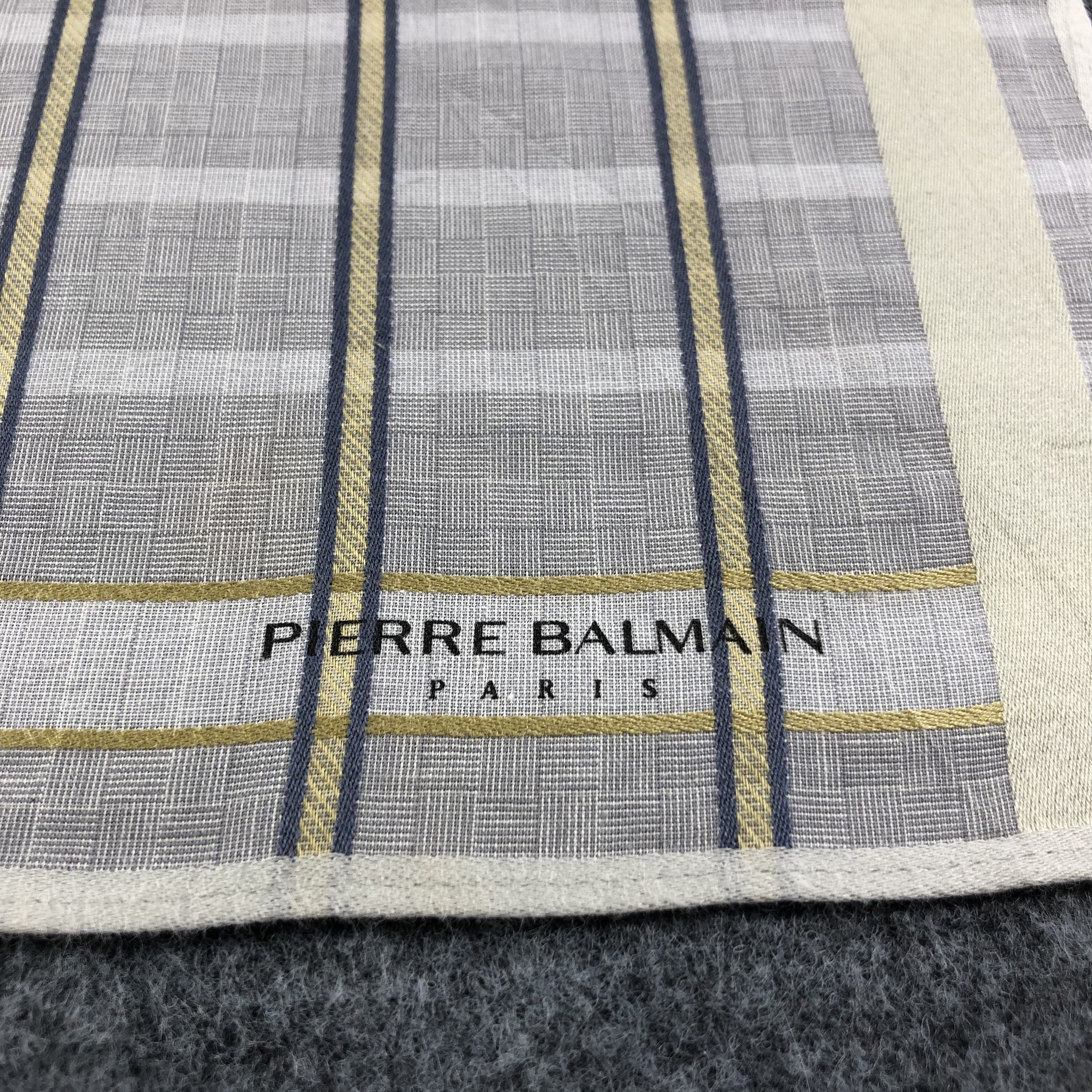 Pierre Balmain Pierre Balmain Handkerchief Neckerchief Bandana H2273 Size ONE SIZE - 4 Thumbnail