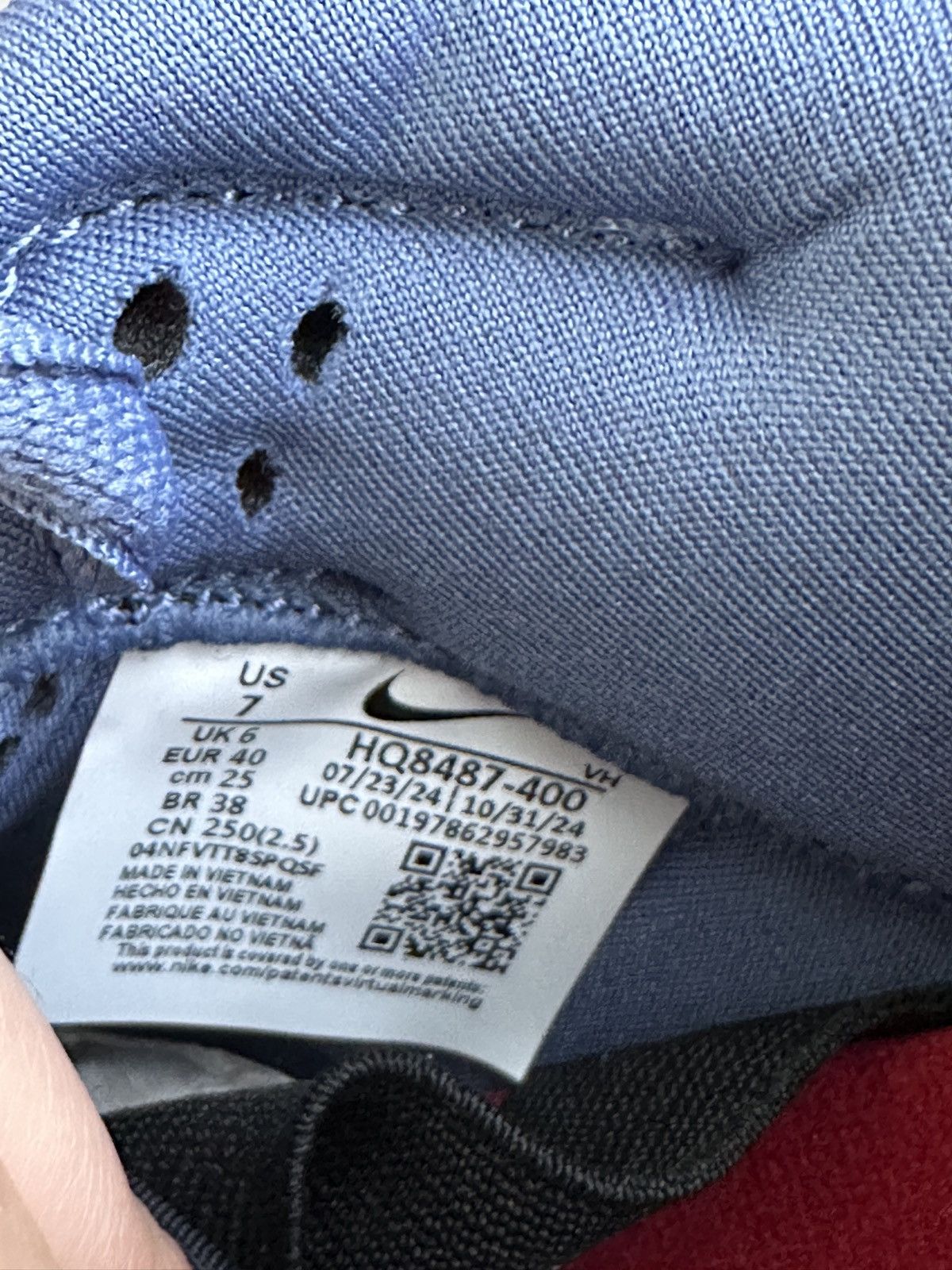 Nike × Supreme Nike SB Dunk Low OG QS Size US 7 / EU 40 - 6 Thumbnail