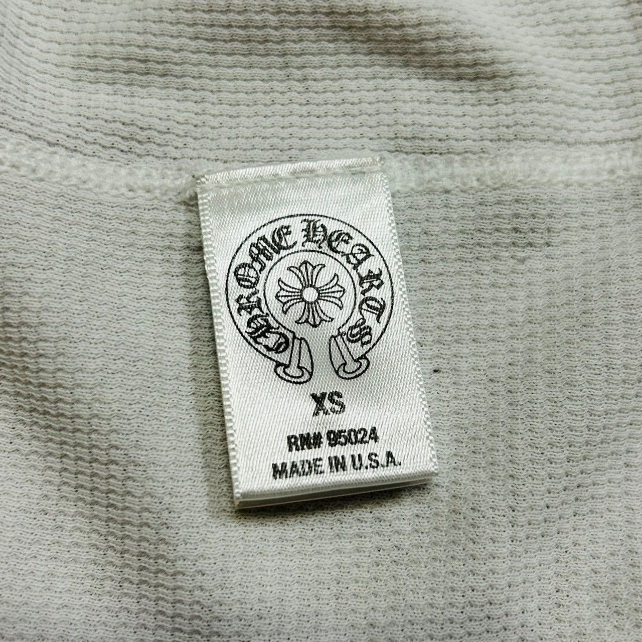 Chrome Hearts Chrome Hearts Thermal Long Sleeve Shirt Size US XS / EU 42 / 0 - 5 Thumbnail