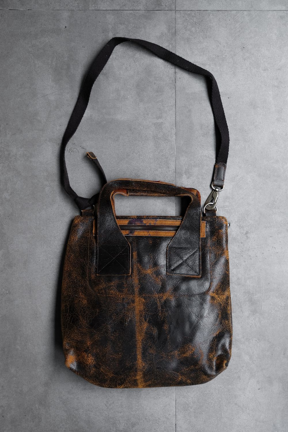 Jas MB Jas-M.B. Leather Shoulder / Hand Bag - Beown Size ONE SIZE - 5 Thumbnail