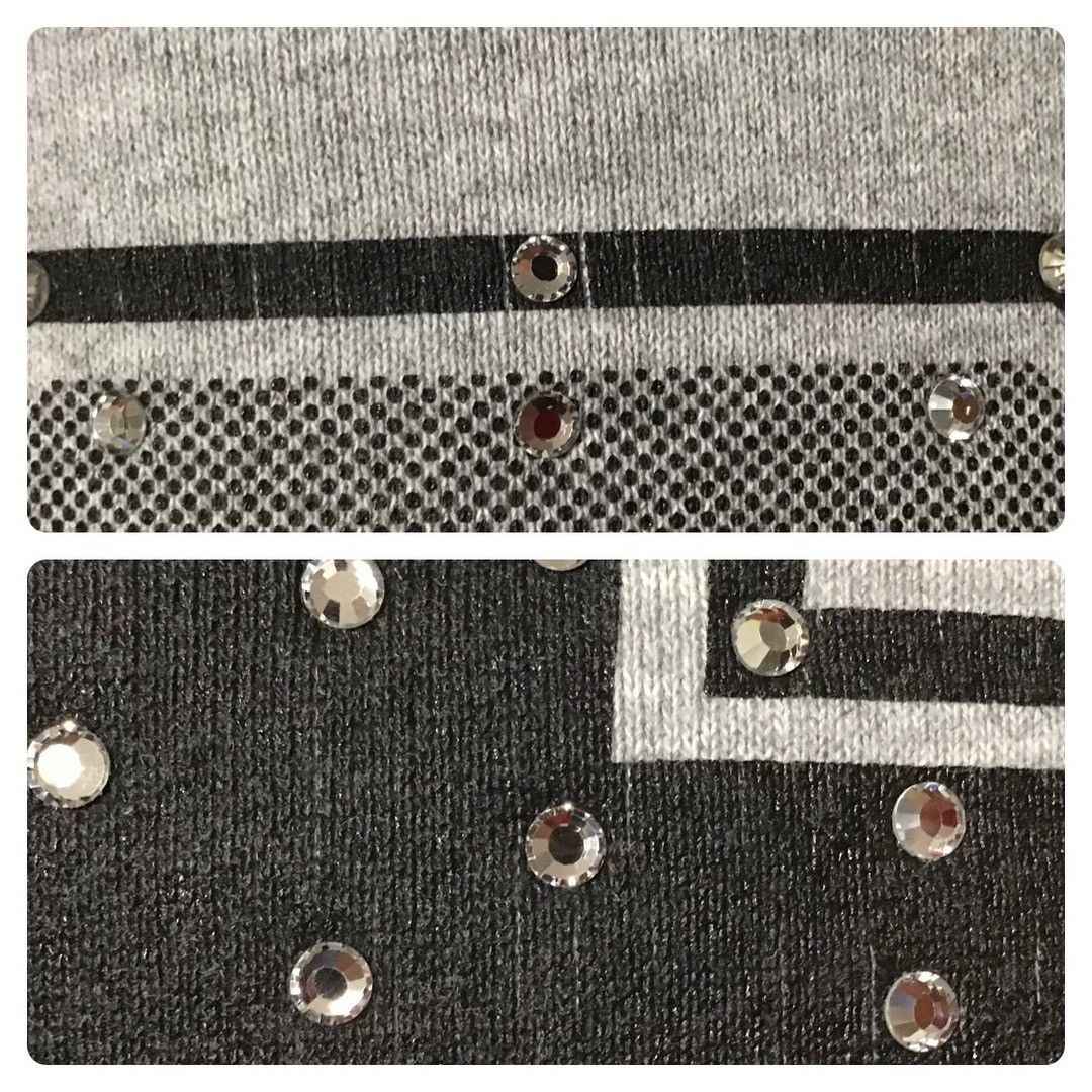 Bape × Swarovski Swarovski BAPE Logo Pullover Hoodie a bathing ape NIGO Size US M / EU 48-50 / 2 - 8 Thumbnail