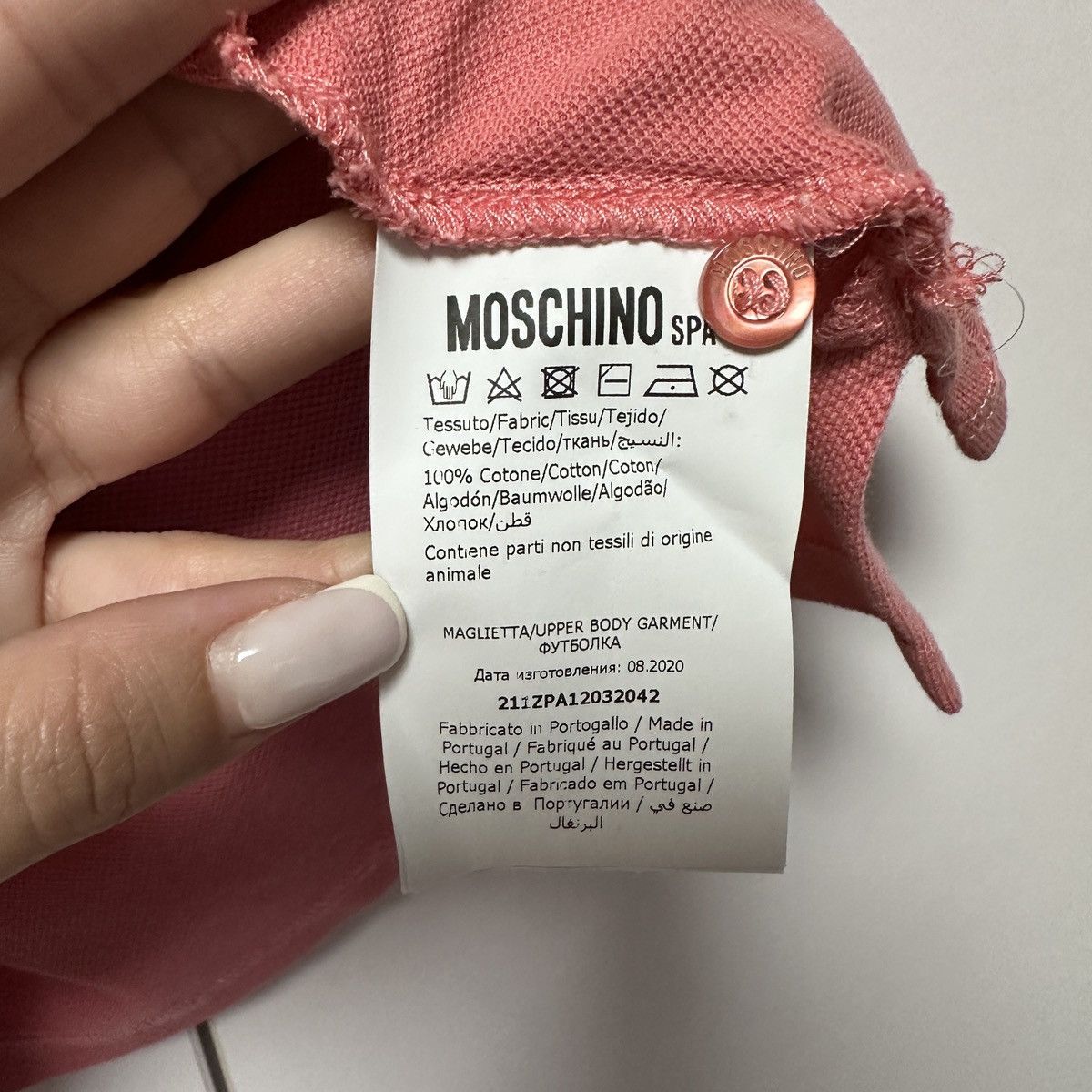 Moschino Moschino t-shirt luxury with a teddy bear Size S / US 4 / IT 40 - 8 Thumbnail