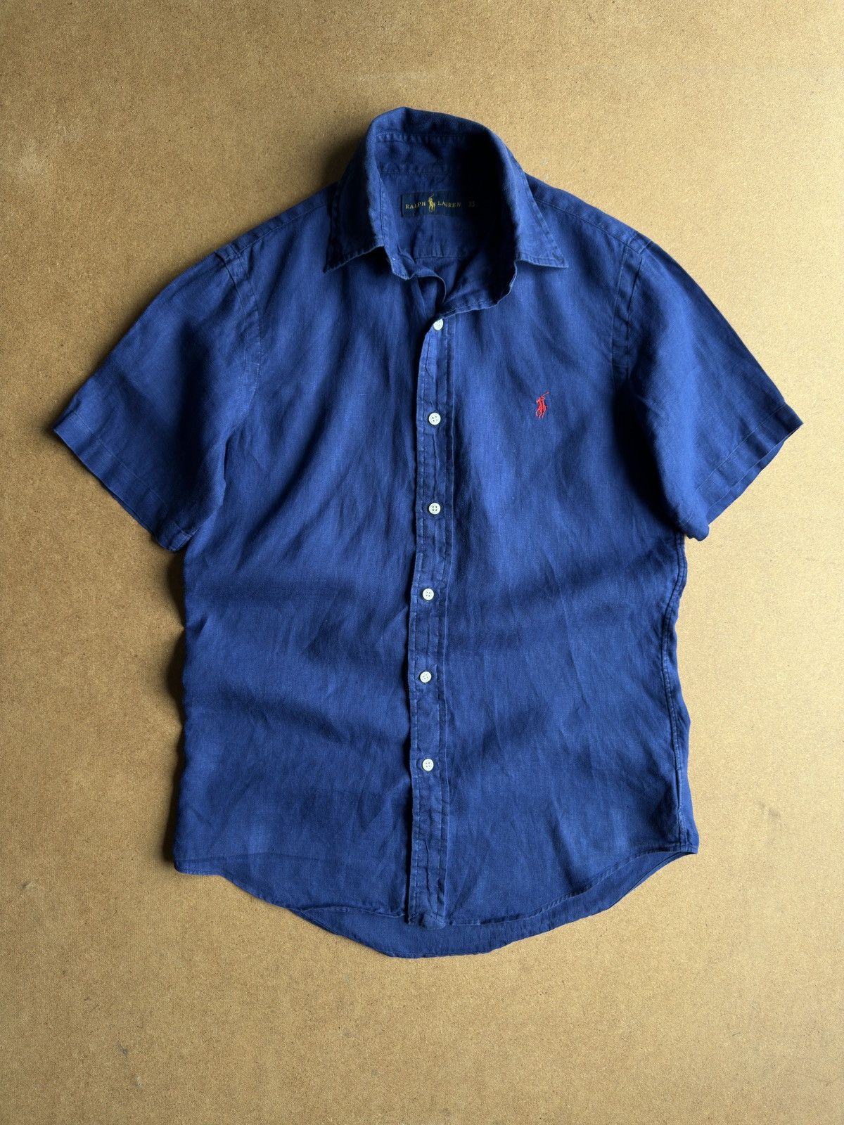 Polo Ralph Lauren Polo Ralph Lauren Linen Shirt Size US XS / EU 42 / 0 - 1 Thumbnail