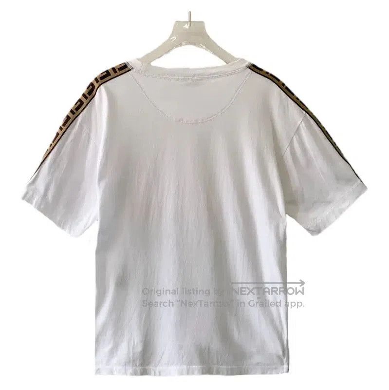 Fendi Fendi Women's Cotton T-shirt in White . Size S / US 4 / IT 40 - 2 Thumbnail