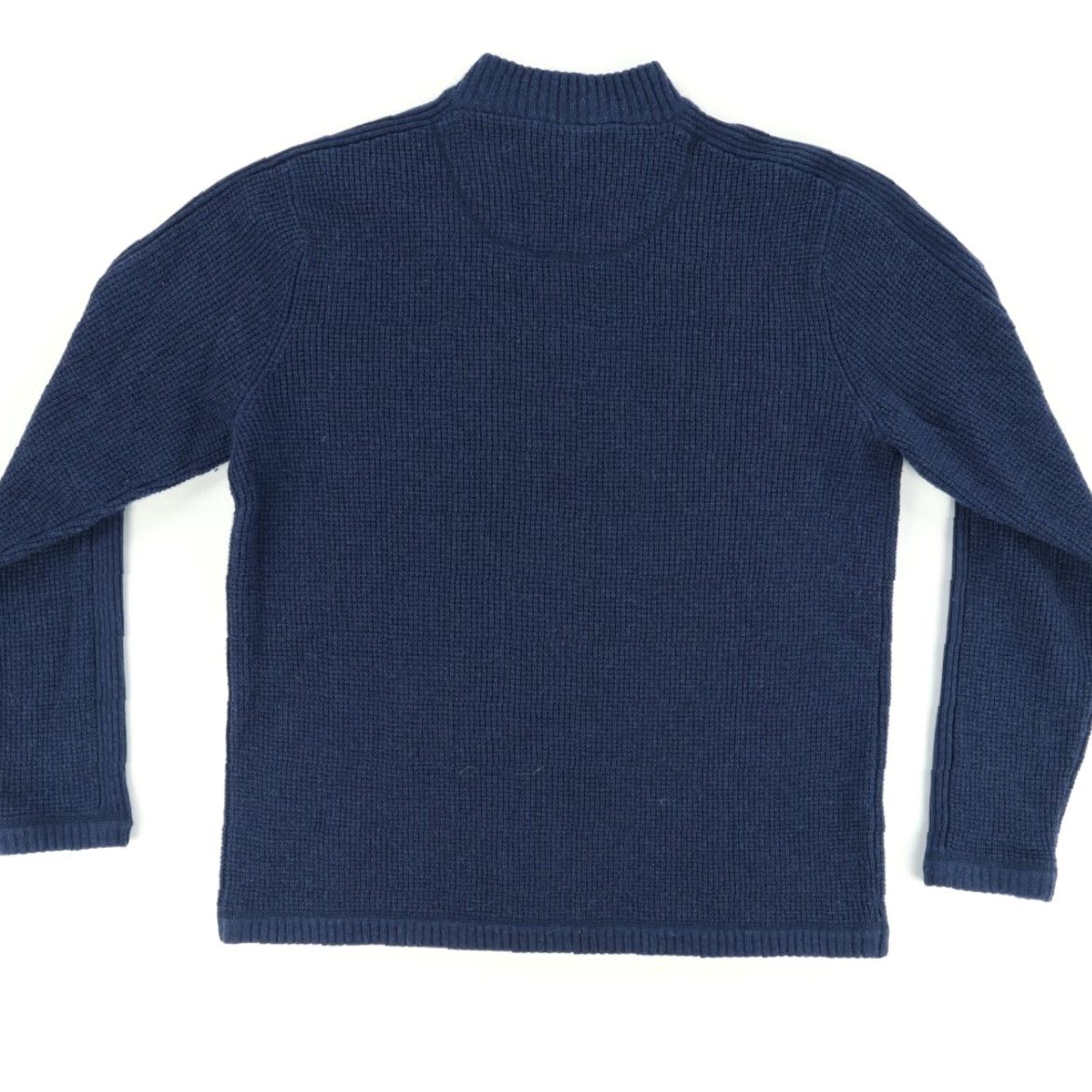 The Territory Ahead The Territoy Ahead 1/4 Zip Pullover Cashmere Lambswool Navy Blue Men's L Shirt Size US L / EU 52-54 / 3 - 4 Thumbnail
