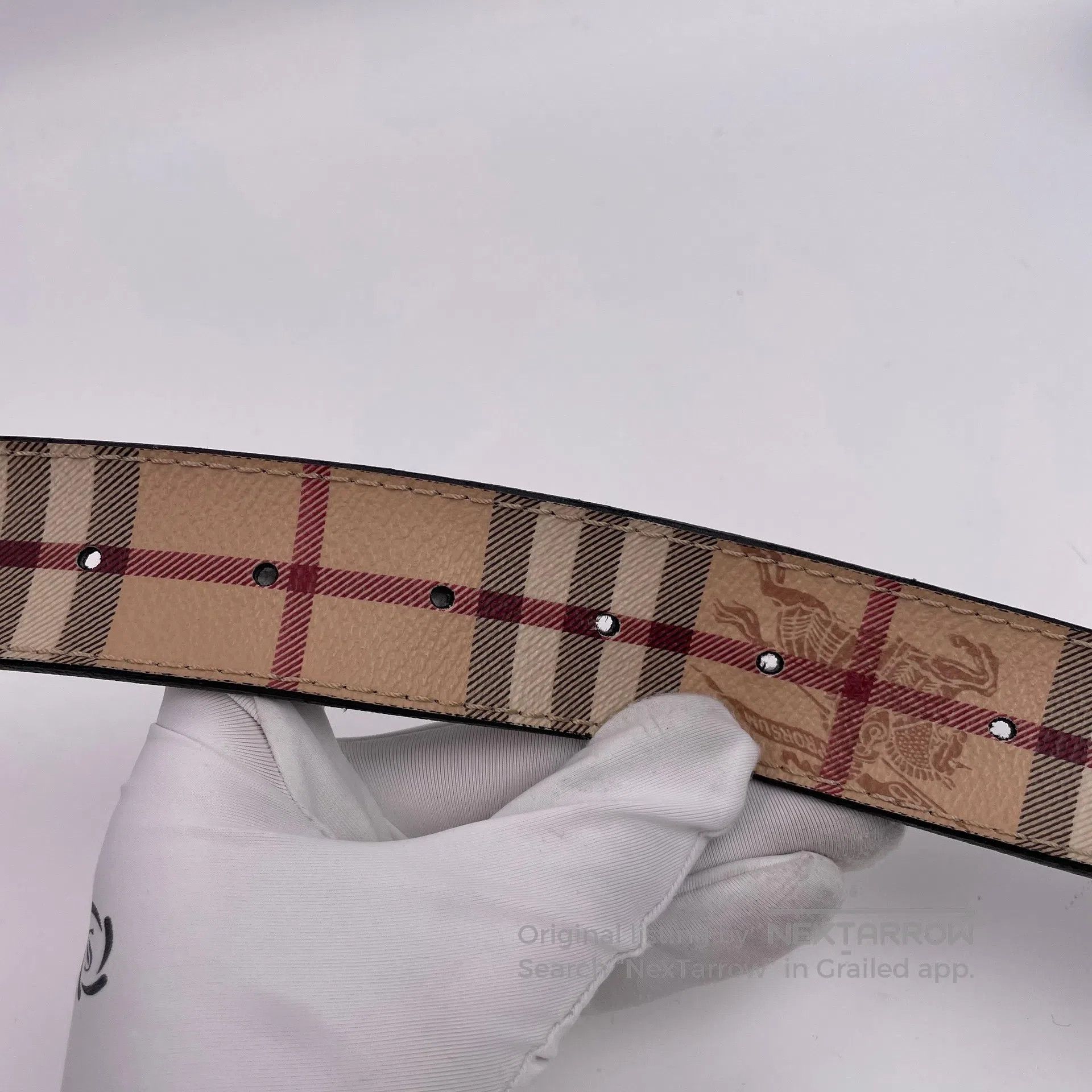 Burberry Burberry size 100 Brown Classic Plaid Belt Size 100| Size ONE SIZE - 9 Thumbnail