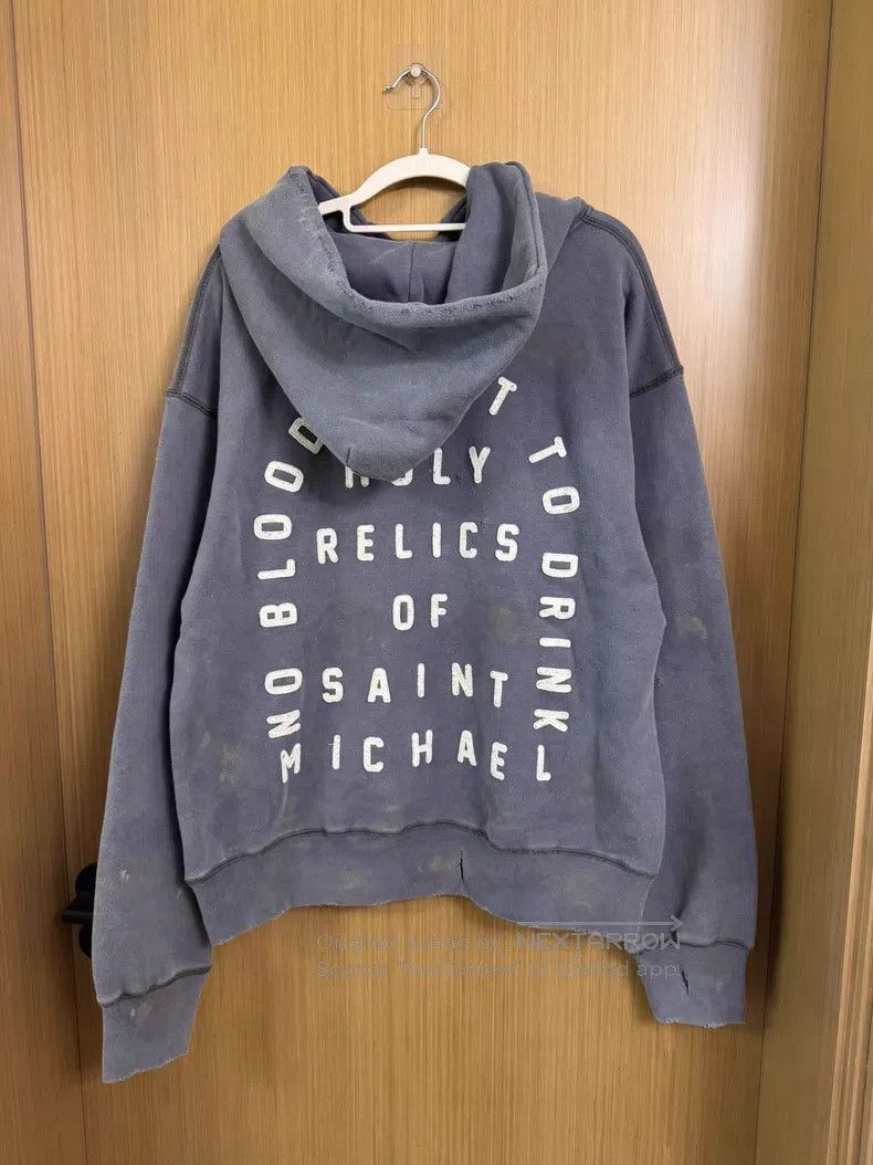 Saint Michael Saint Michael Washed distressed hoodies Size US M / EU 48-50 / 2 - 2 Thumbnail
