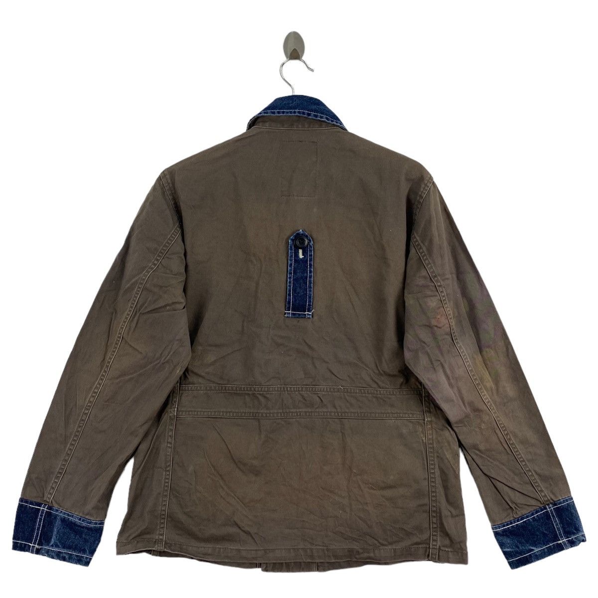 Avirex AVIREX PX USA Multi Pockets Brown Jeans Jacket Size US M / EU 48-50 / 2 - 2 Thumbnail