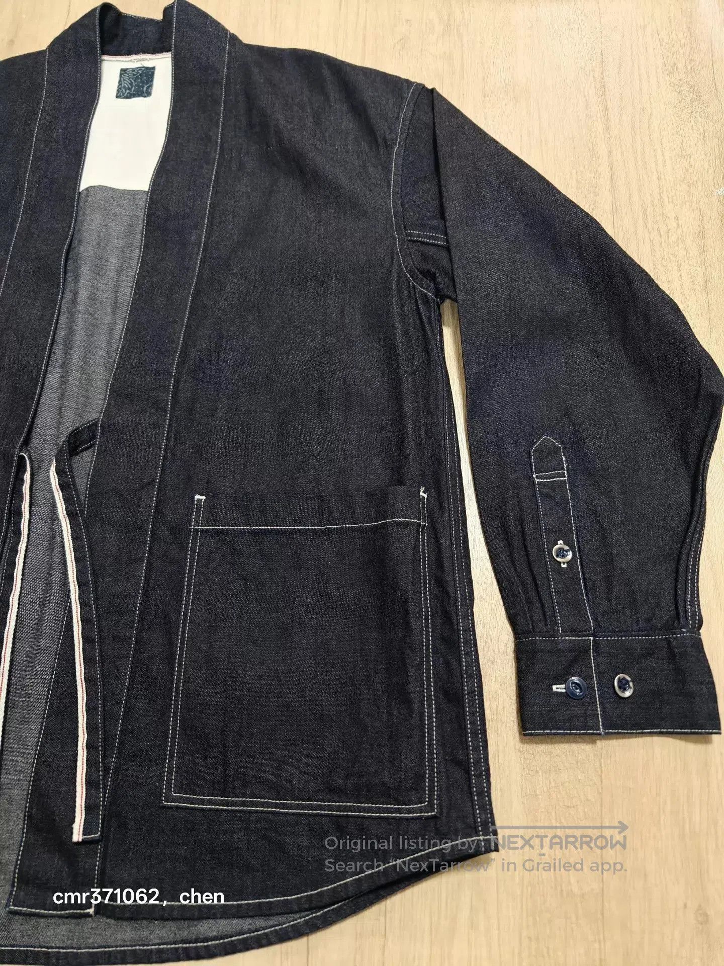 Visvim Blue Denim Long Sleeve Jacket. Size US L / EU 52-54 / 3 - 3 Thumbnail