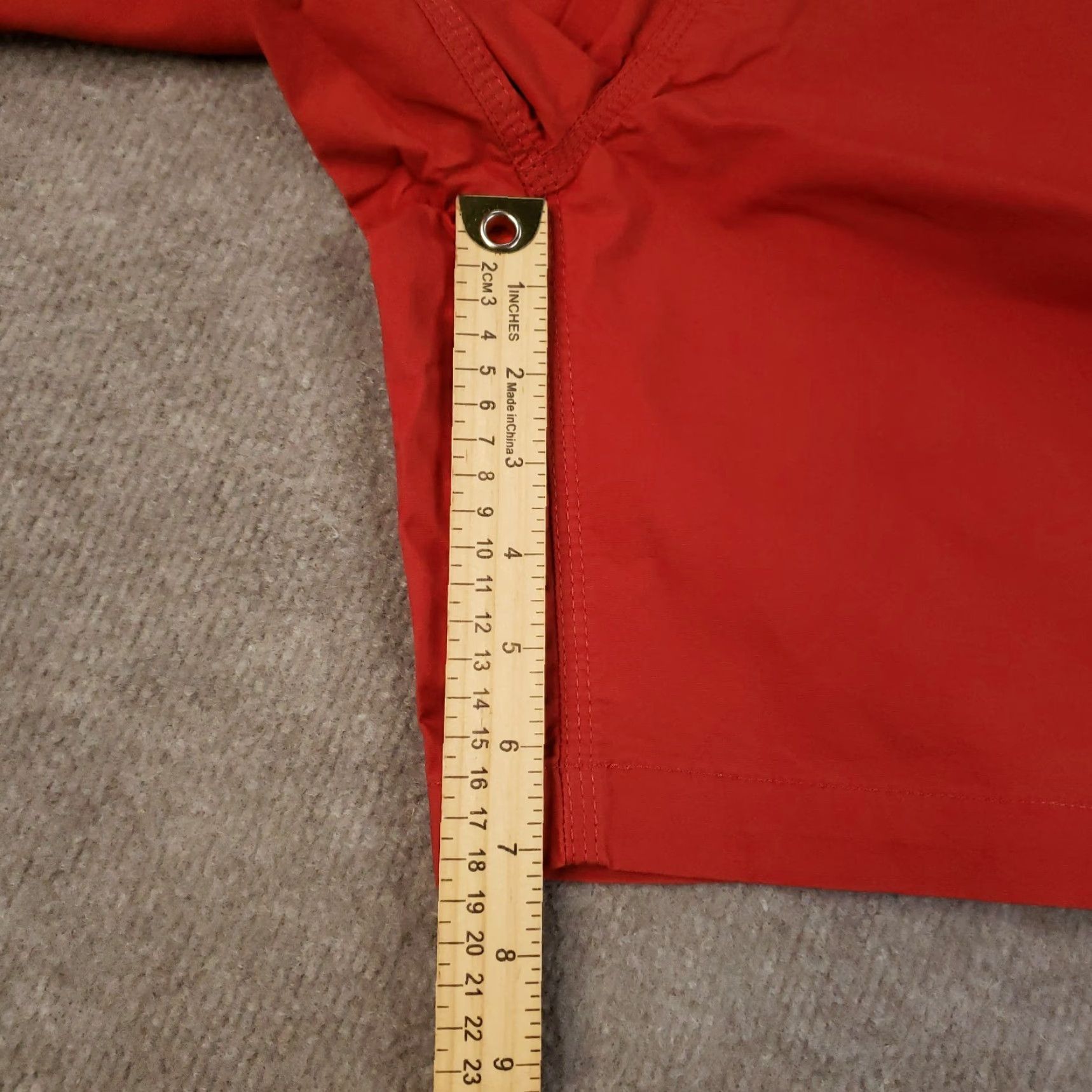 Mountain Khakis VINTAGE Mountain Khakis Shorts Mens Size 30 Red Stretch Poplin Classic Fit Lightweight Size US 30 / EU 46 - 2 Thumbnail