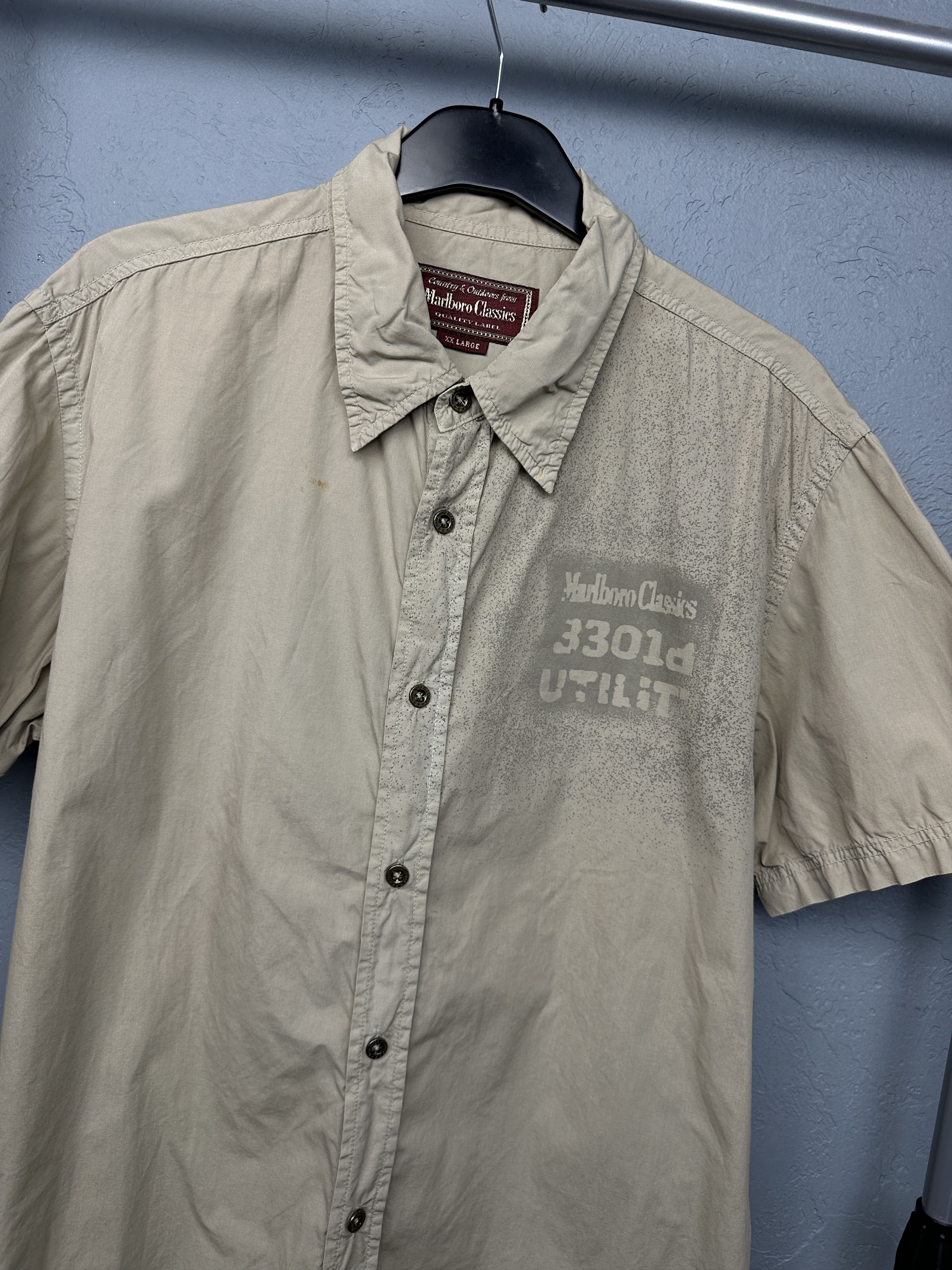 Marlboro Classics Marlboro Classics Vintage Mens Hawaiian Shirt Size US XXL / EU 58 / 5 - 2 Thumbnail