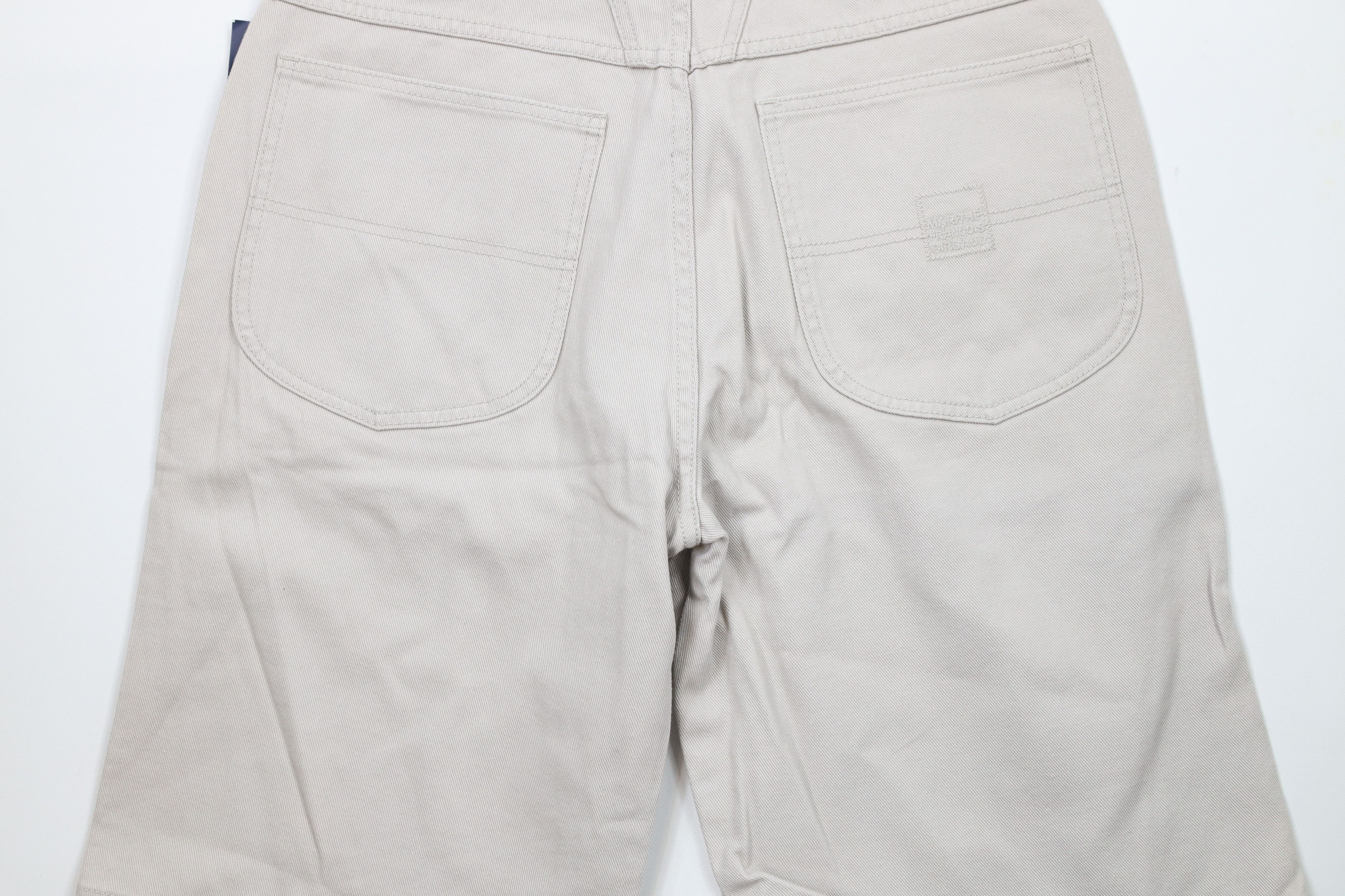 Marithe + Francois Girbaud Deadstock Vintage 90s Marithe Francois Girbaud Shorts Silver Size US 32 / EU 48 - 13 Thumbnail