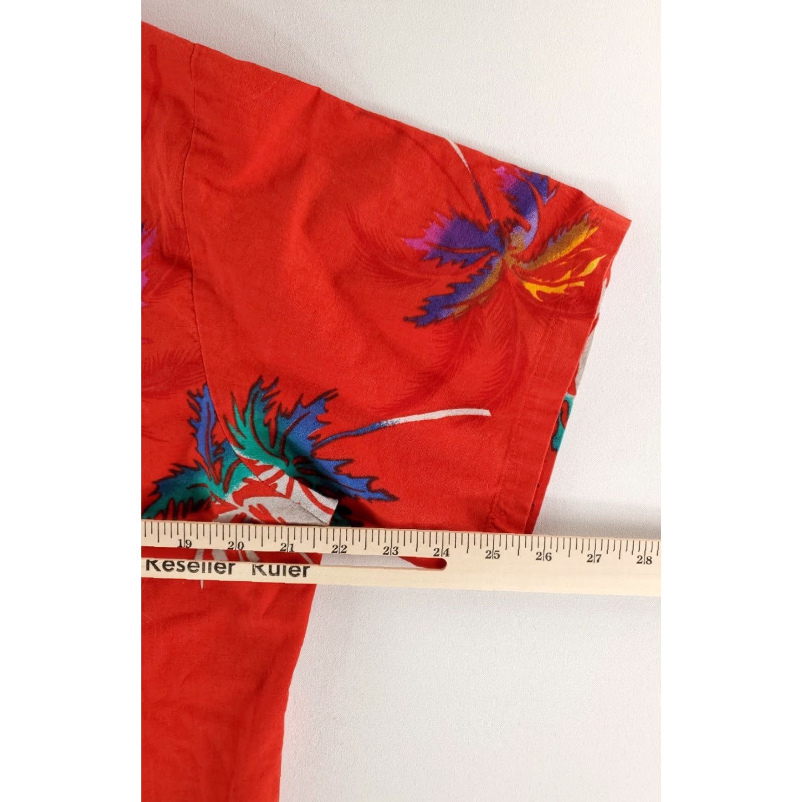 Ocean Pacific VINTAGE Ocean Pacific Hawaiian Shirt Red Button-Up Mens M VTG 80s 90s Ocean Pacific OP VTG Hawaiian Red Button Up Mens M Shirt Size US M / EU 48-50 / 2 - 6 Thumbnail