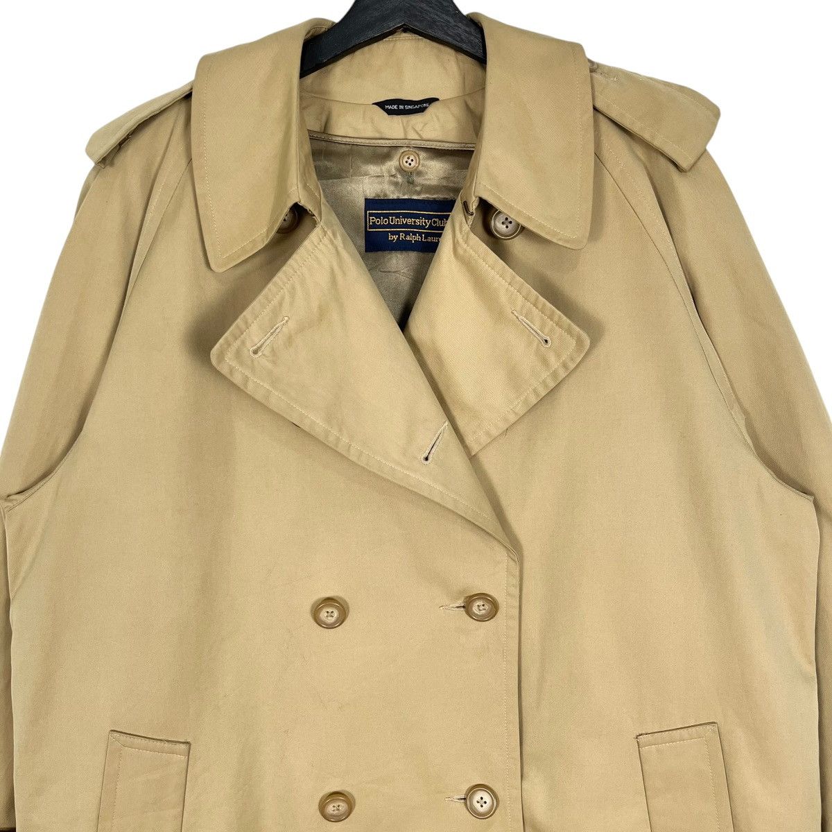 Designer × Polo Ralph Lauren Polo University Club by Ralph Lauren Trench Coat Size US L / EU 52-54 / 3 - 5 Thumbnail