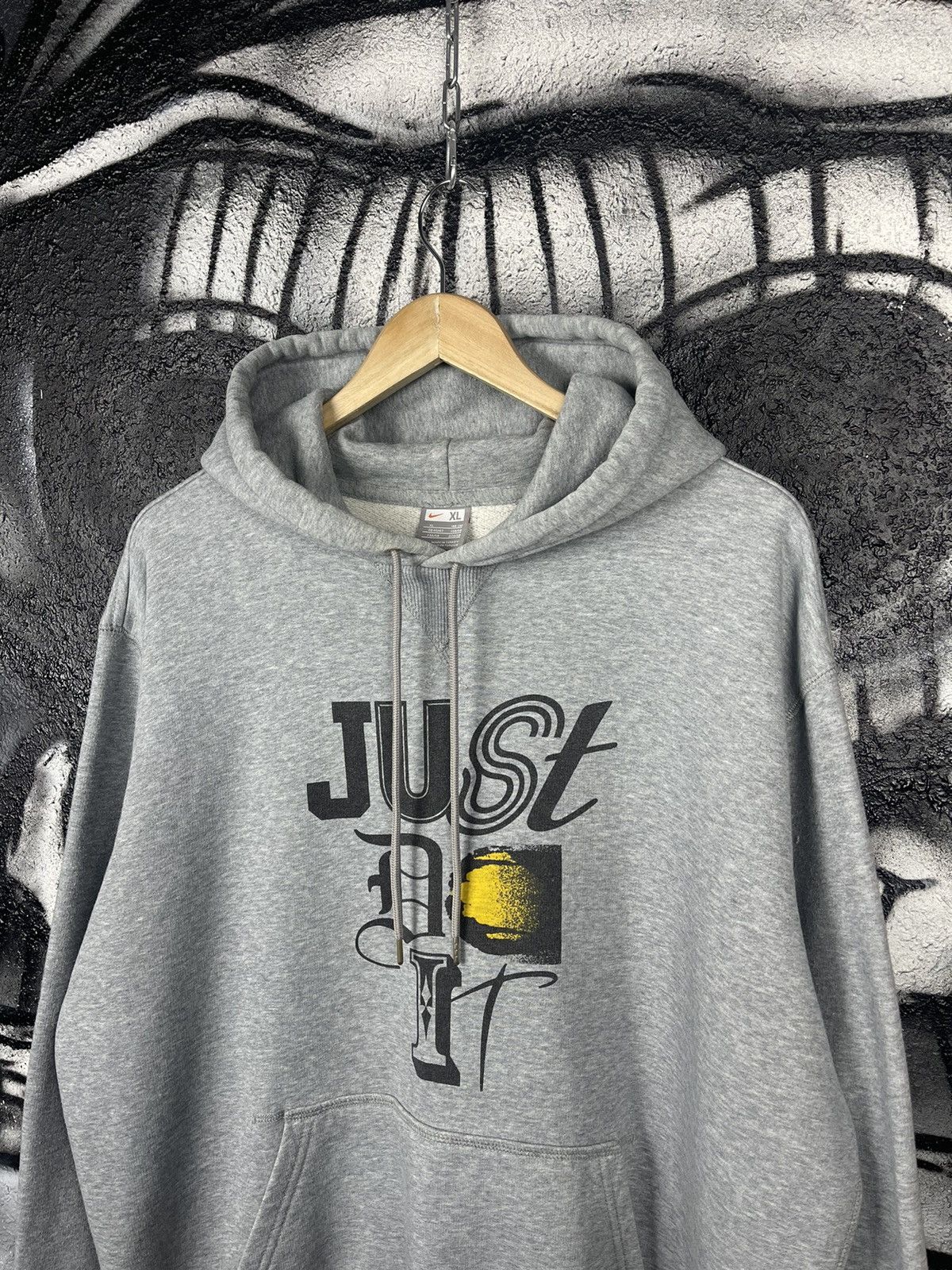 Nike × Vintage Y2K Nike Big Logo Just Do It Hoodie Men’s Size XL Size US XL / EU 56 / 4 - 6 Thumbnail