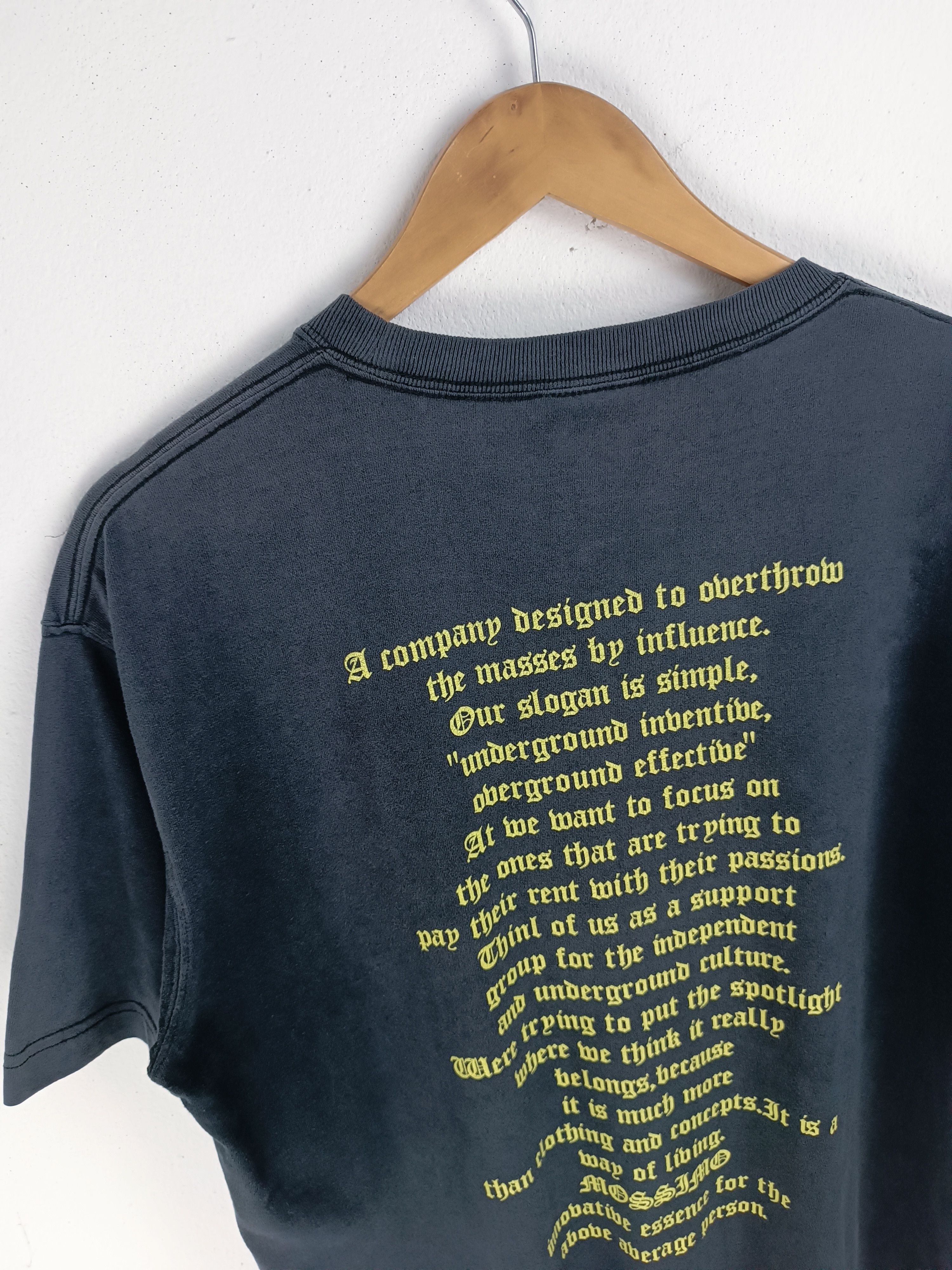 Mossimo VINTAGE 90'S MOSSIMO SPORT F THE MASSES FADED VERY RARE TEE Size US L / EU 52-54 / 3 - 12 Thumbnail