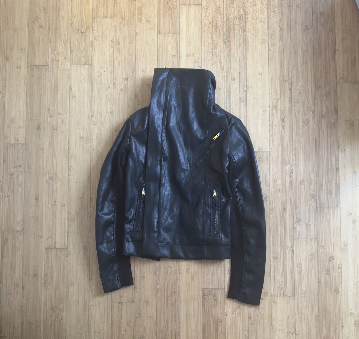 Rick Owens Rick Owens Style Leather Jacket Size L / US 10 / IT 46 - 4 Thumbnail