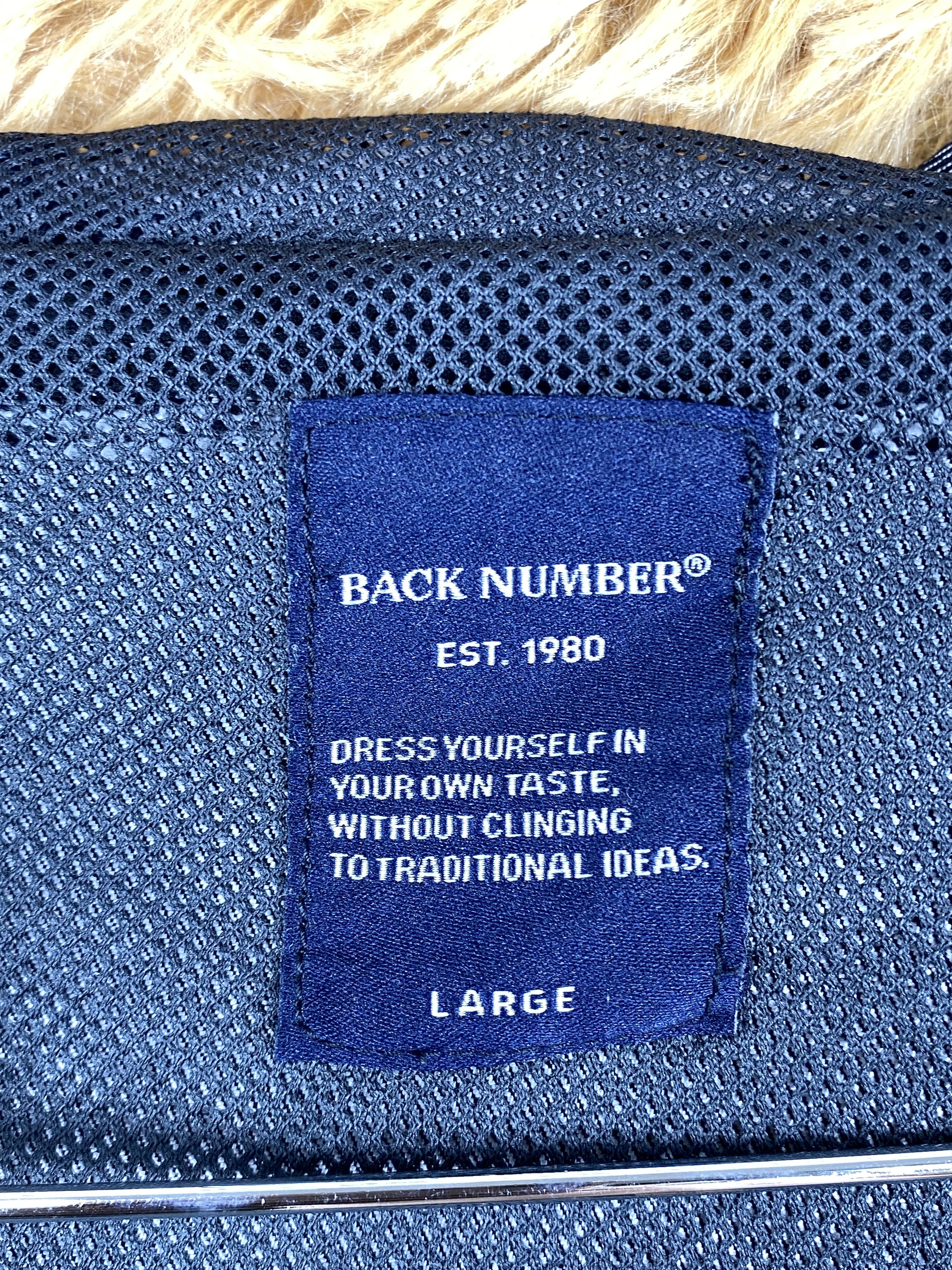 Japanese Brand Vintage Back Number Hoodie Long Jacket J1799 Size US M / EU 48-50 / 2 - 8 Thumbnail