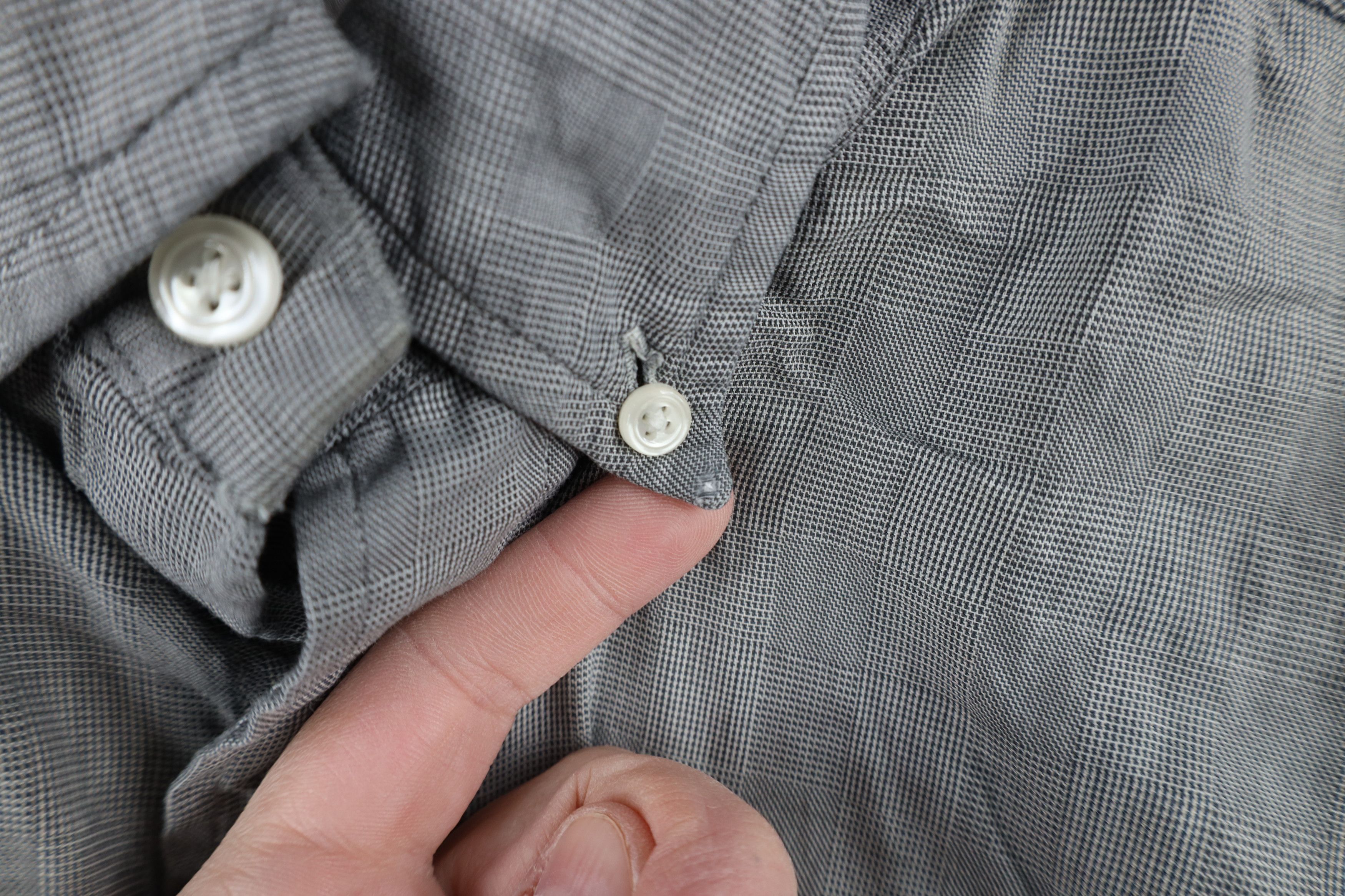 Brooks Brothers × Vintage Vintage 80s Brooks Brothers Cotton Button Down Shirt Plaid Size US M / EU 48-50 / 2 - 6 Thumbnail