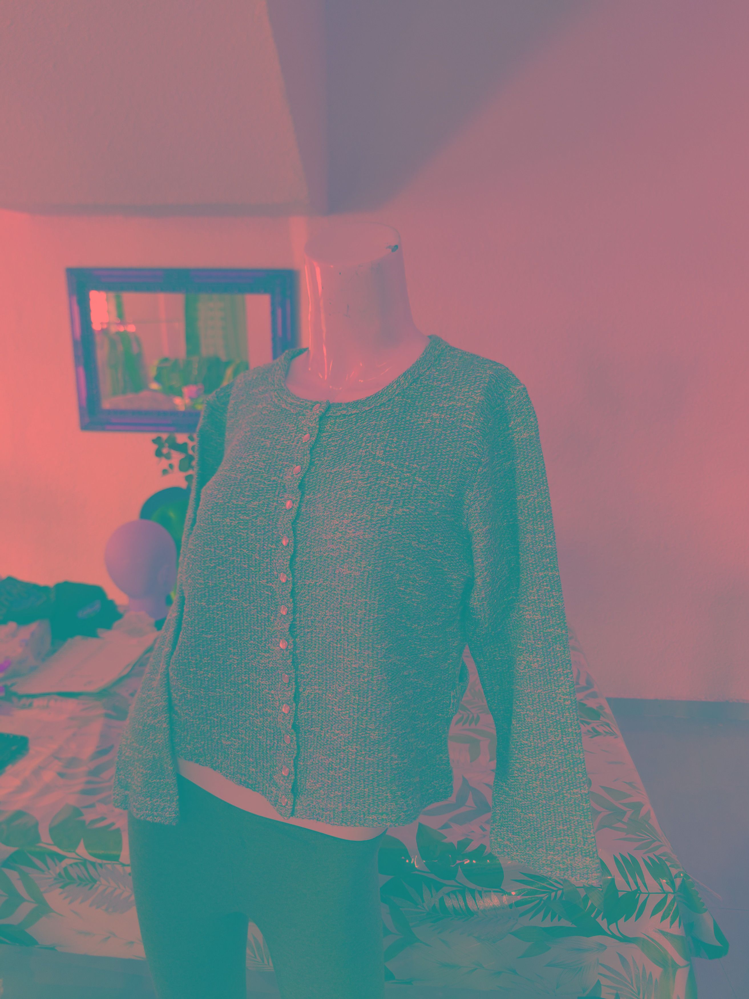 agnes b. Vintage Agnes b. snap button cardigan made in Japan Size S / US 4 / IT 40 - 2 Thumbnail