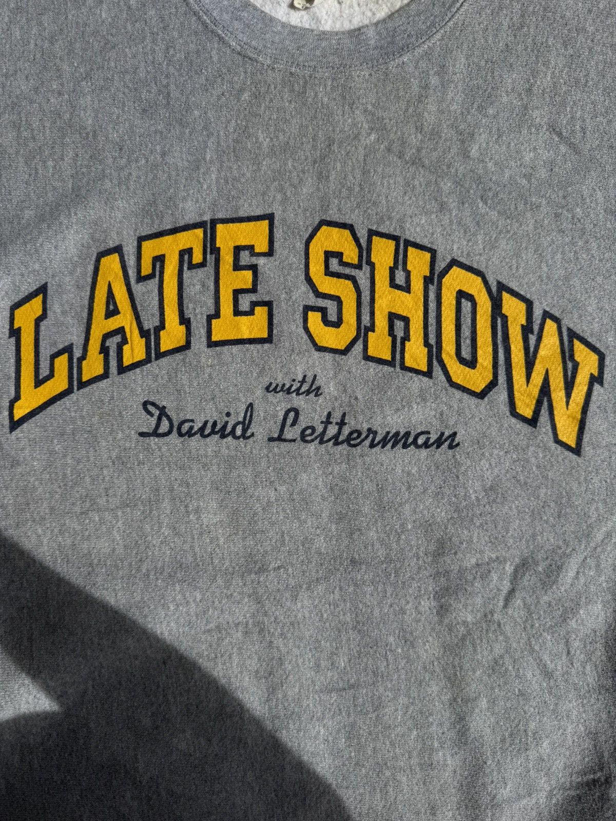 Vintage VERY RARE VINTAGE SWEATSHIRTS DAVID LETTERMAN REVERSE WEAVE Size US XL / EU 56 / 4 - 3 Thumbnail