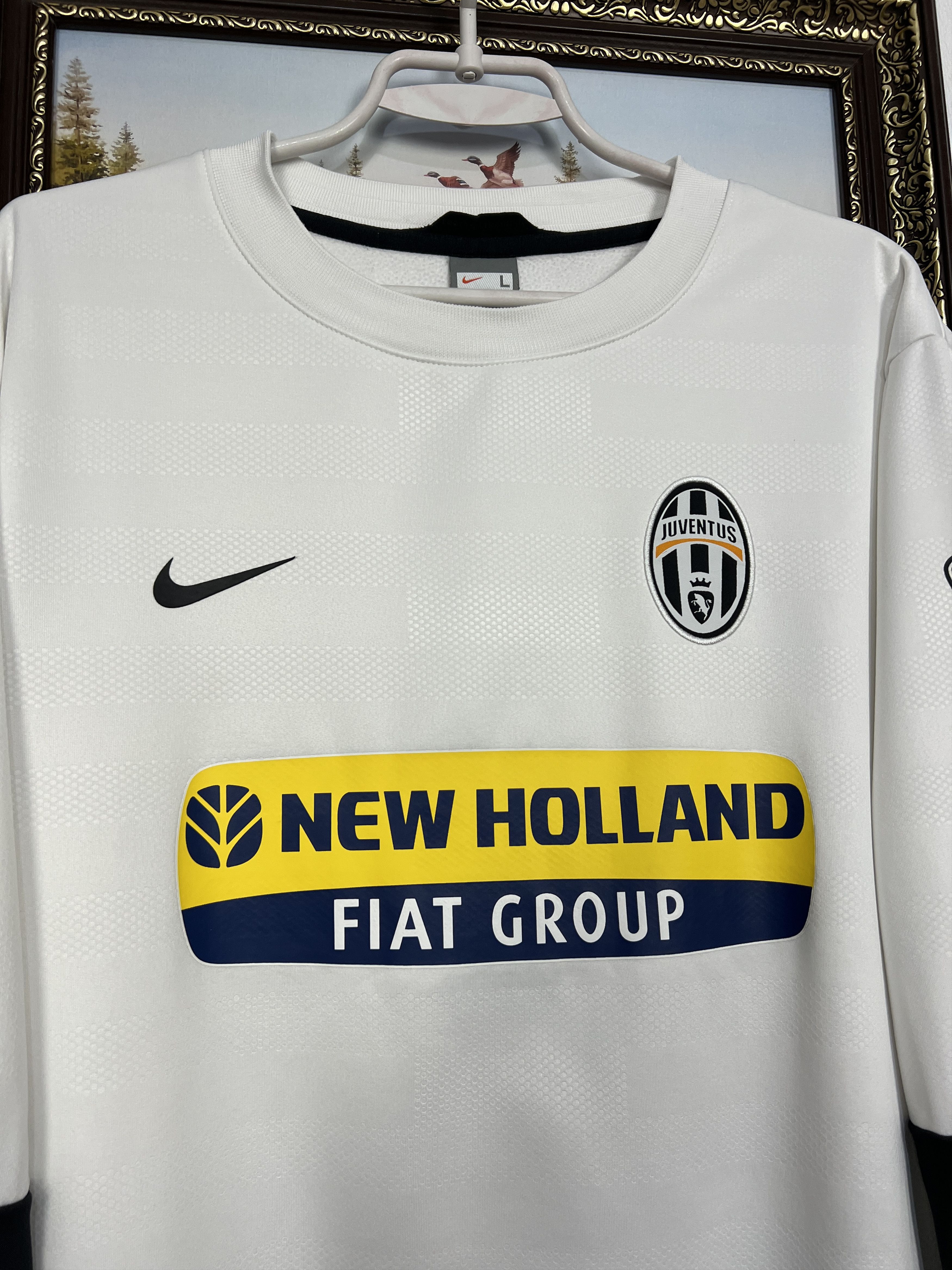 Nike Vintage Juventus Football Sweatshirt Soccer Crewneck Jacket Size US L / EU 52-54 / 3 - 3 Thumbnail