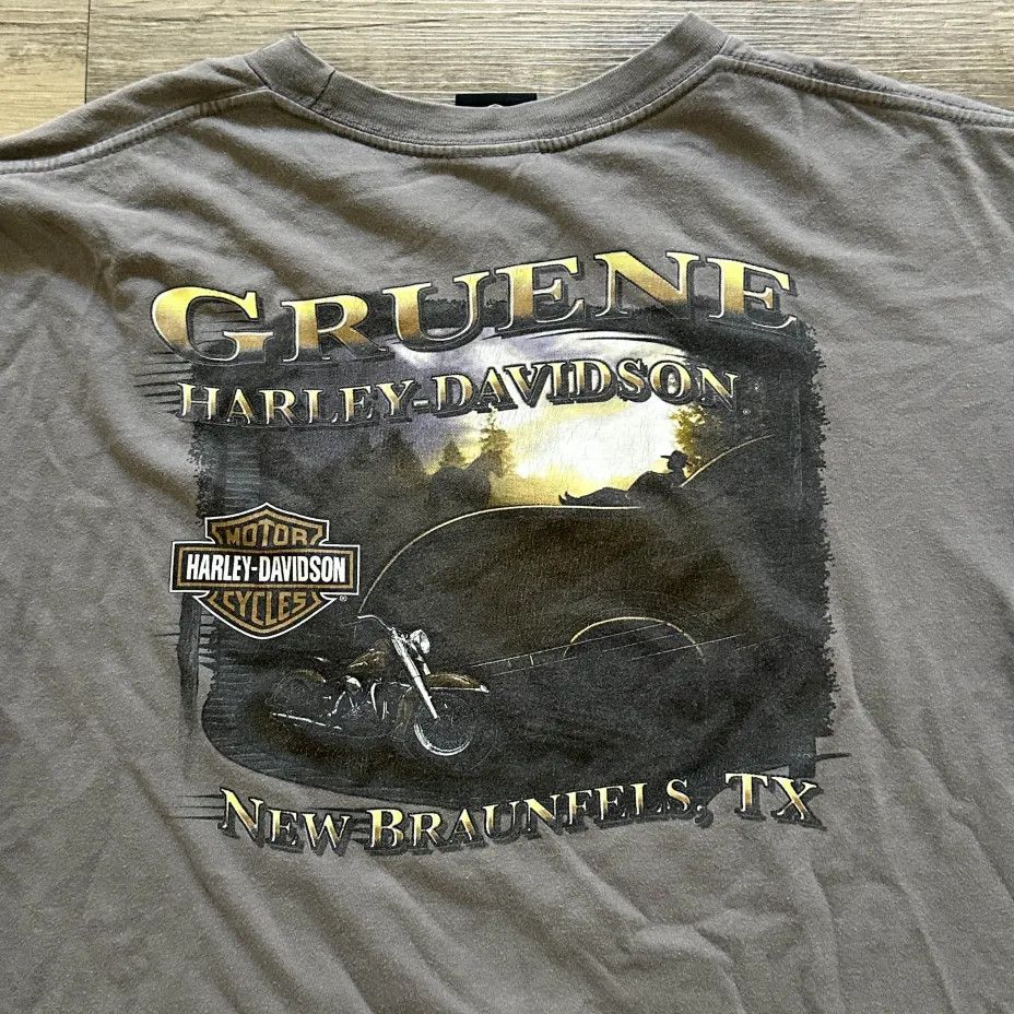 Harley Davidson Vintage Harley Davidson Flames Motorcycle T-Shirt Size US XXL / EU 58 / 5 - 5 Thumbnail