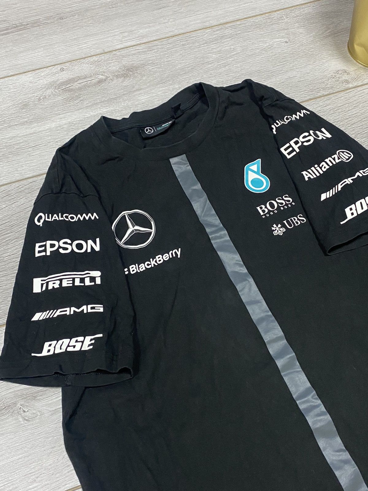 Mercedes-Benz Mercedes Petronas Pirelli t-shirt big logo Size US M / EU 48-50 / 2 - 7 Thumbnail