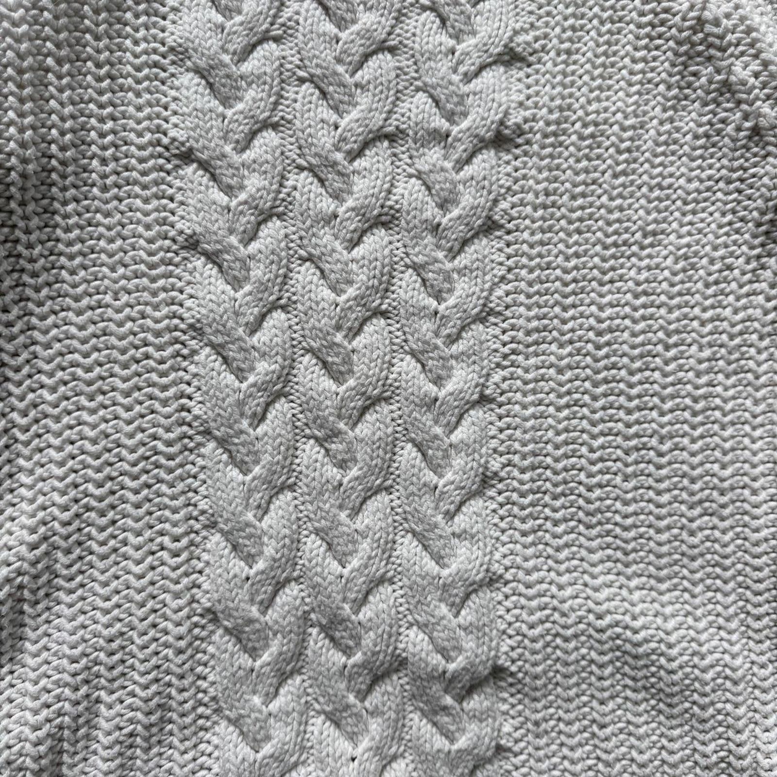 Nautica Women’s Nautica Cable Knit Sweater - Size Medium Size M / US 6-8 / IT 42-44 - 3 Thumbnail