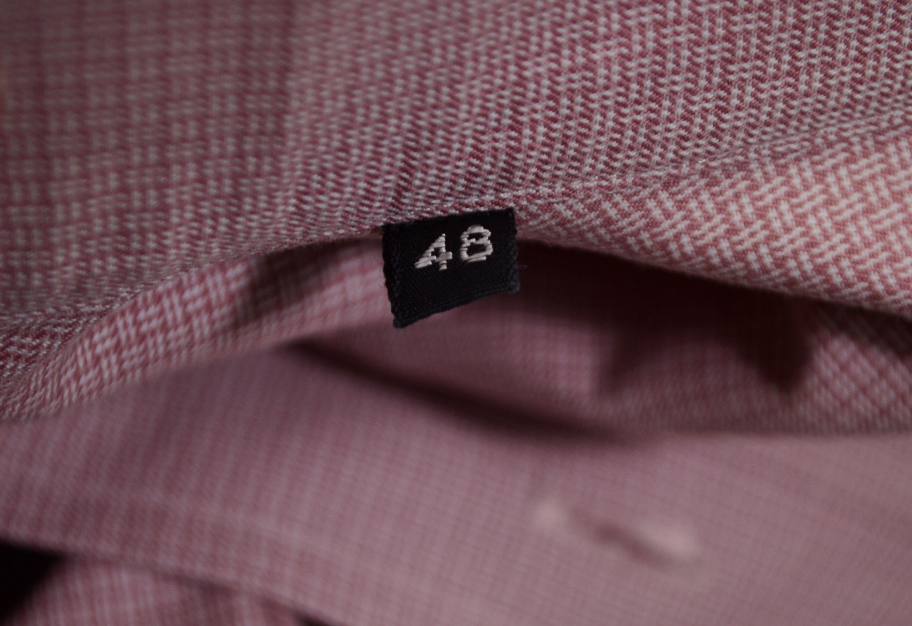 Tom Ford MTO Amazing Men's Tom Ford Shirt 48 Pink Cotton Italy Size US XXL / EU 58 / 5 - 11 Thumbnail