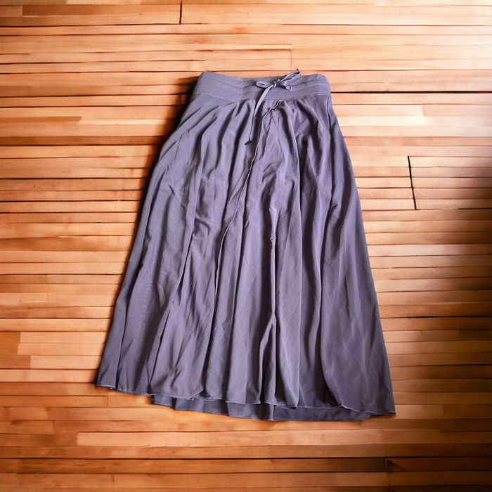 Other New Halara High Waisted Drawstring Mesh Midi Skirt Sz S Purp