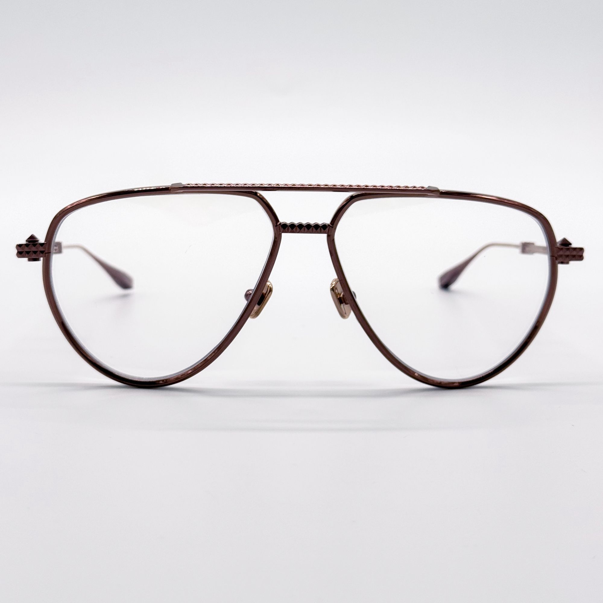 Valentino NEW VALENTINO V-STUD-II VLX-133C EYEGLASSES AVIATOR UNISEX G Size ONE SIZE - 3 Thumbnail
