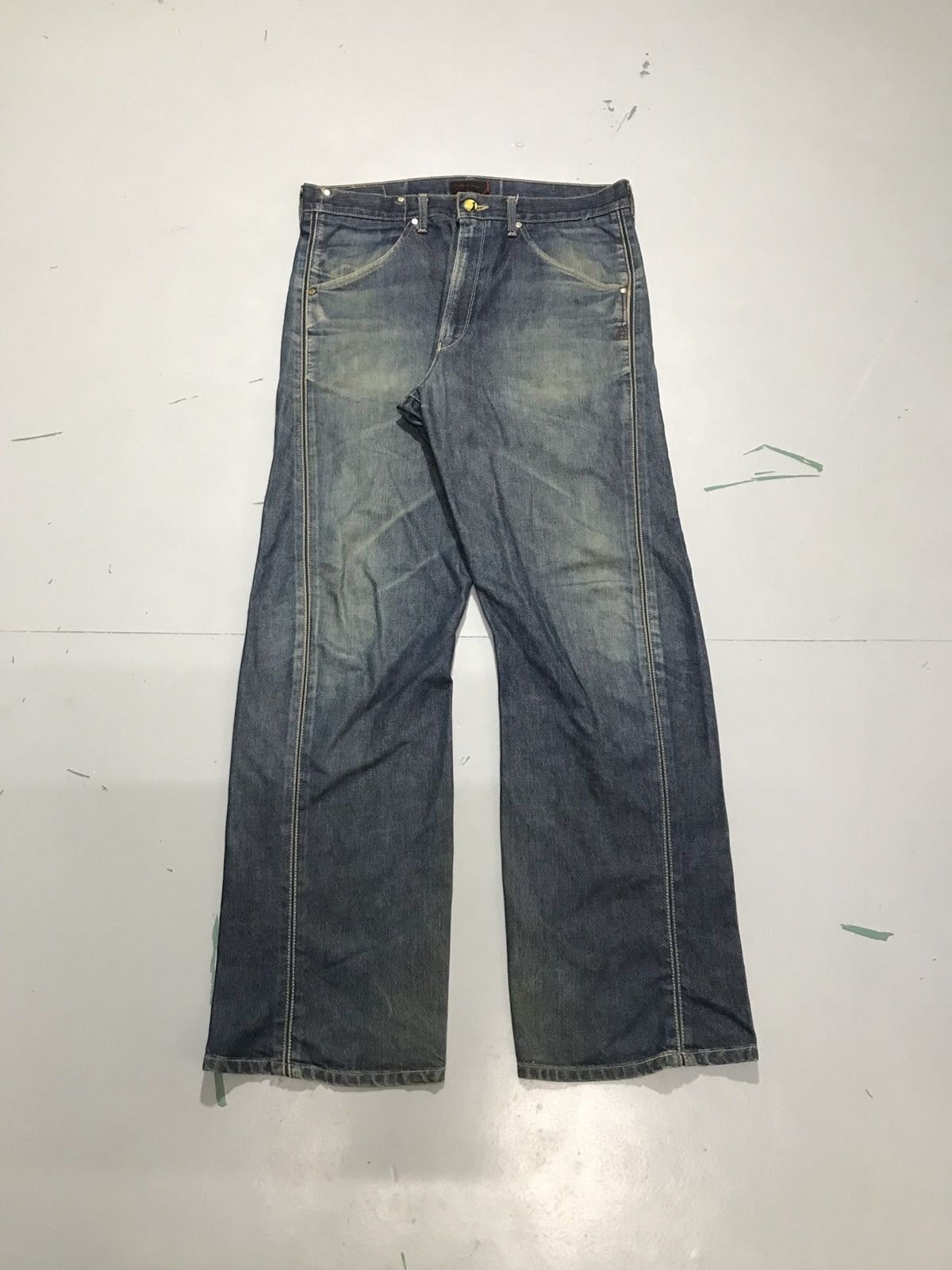Levi's Vintage Levi’s engineer jeans Size US 34 / EU 50 - 1 Thumbnail