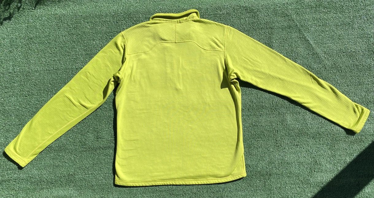 Patagonia Patagonia R1 Regulator Lime Green Waffle Grid Fleece Jacket Size US L / EU 52-54 / 3 - 8 Thumbnail