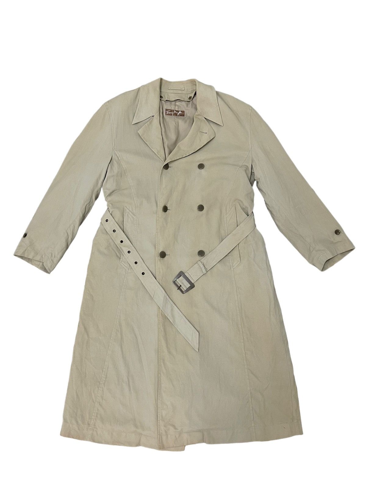 Thierry Mugler Vintage 90s Thierry Mugler Trench Coat 5🟩1 Size US L / EU 52-54 / 3 - 4 Thumbnail
