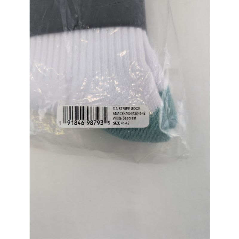 Amiri o1rshd1 Q:2 / Size: 41-42 / MA Stripe Socks White / Seacrest Size ONE SIZE - 15 Thumbnail