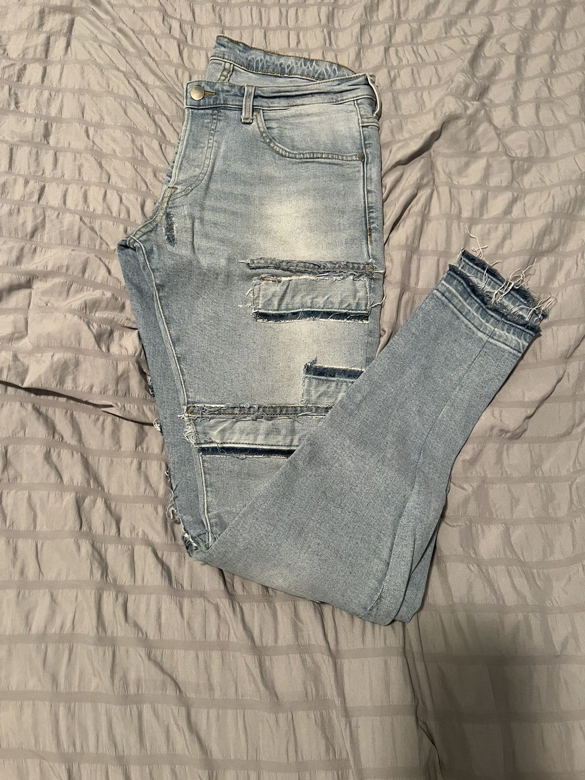 Other Tainted NY Denim Patches Jeans Size 30 Size US 30 / EU 46 - 2 Thumbnail