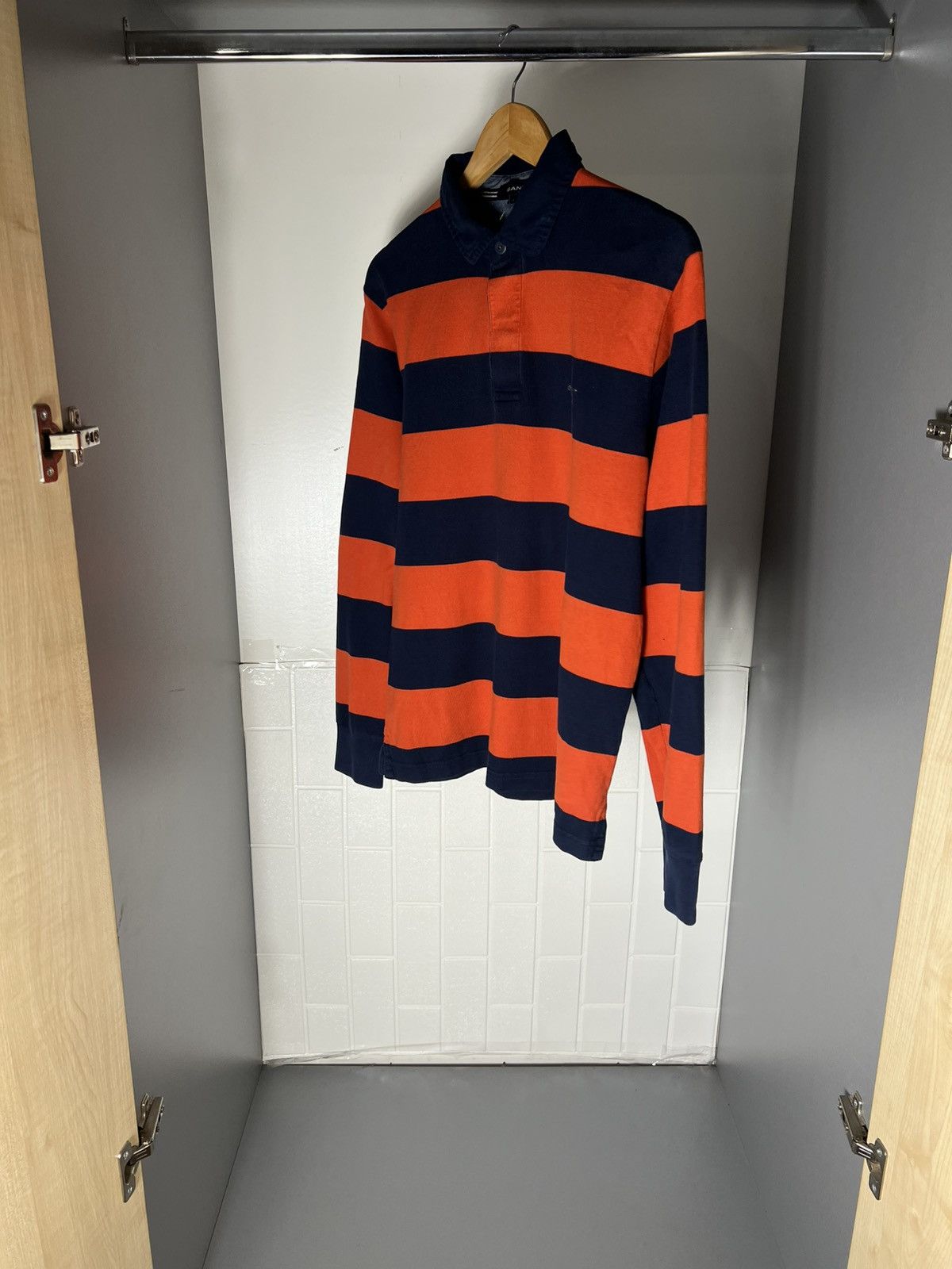 Gant VINTAGE GANT DESIGNER RUGBY LONG SLEEVE POLO RETRO Y2K 90s Size US L / EU 52-54 / 3 - 8 Thumbnail