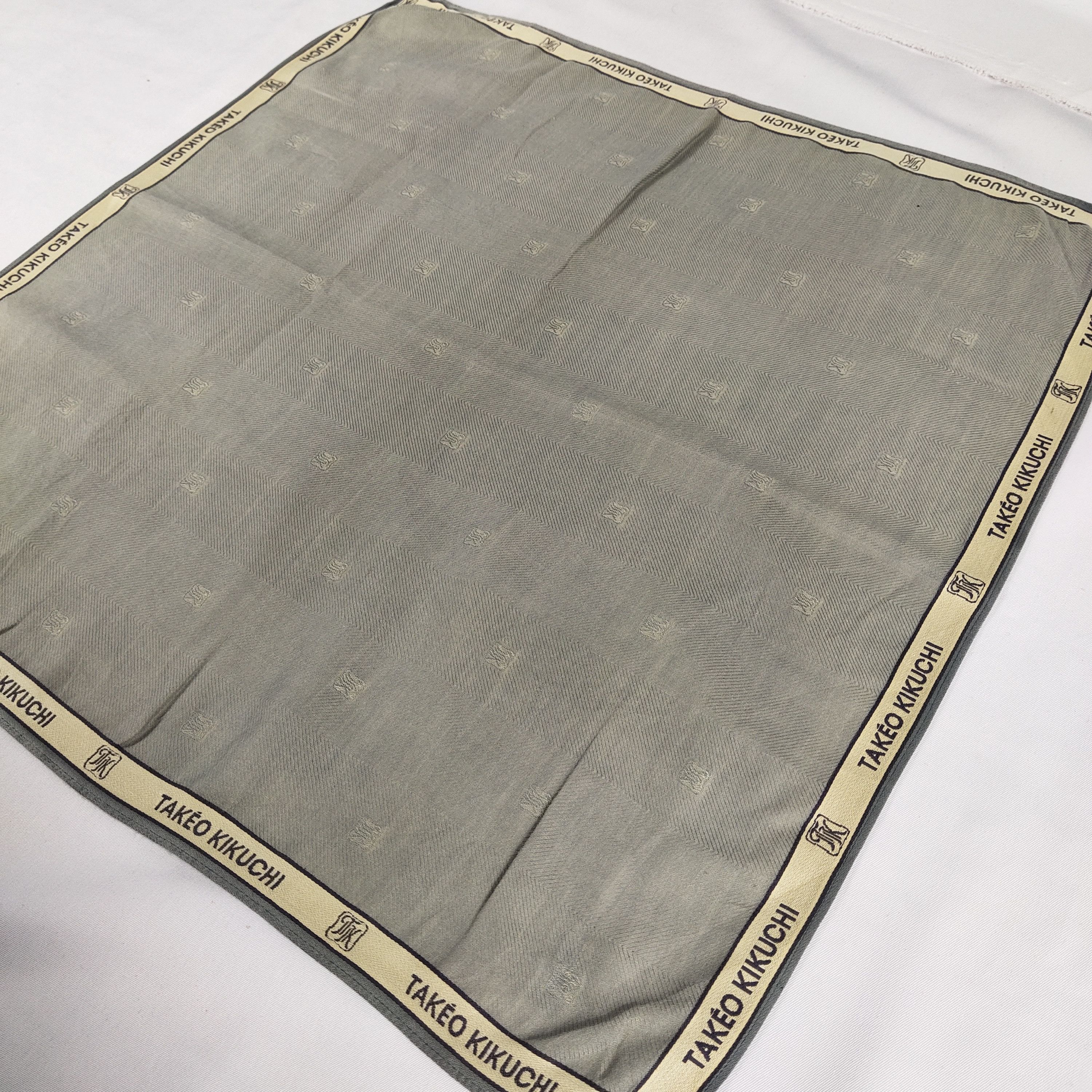 Takeo Kikuchi × Vintage Takeo Kikuchi Handkerchief / Neckerchief / Bandana FZ051 Size ONE SIZE - 4 Thumbnail