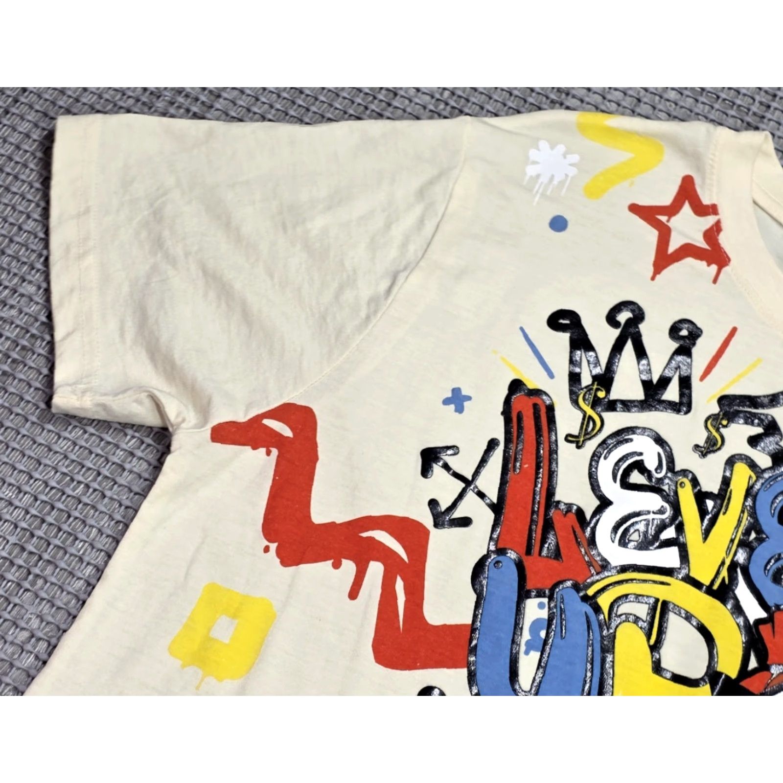Southpole Southpole T Shirt Graphic Money Beig e Level Up Mens L Short Sleeve Y2K Cyberpunk Size US L / EU 52-54 / 3 - 3 Thumbnail
