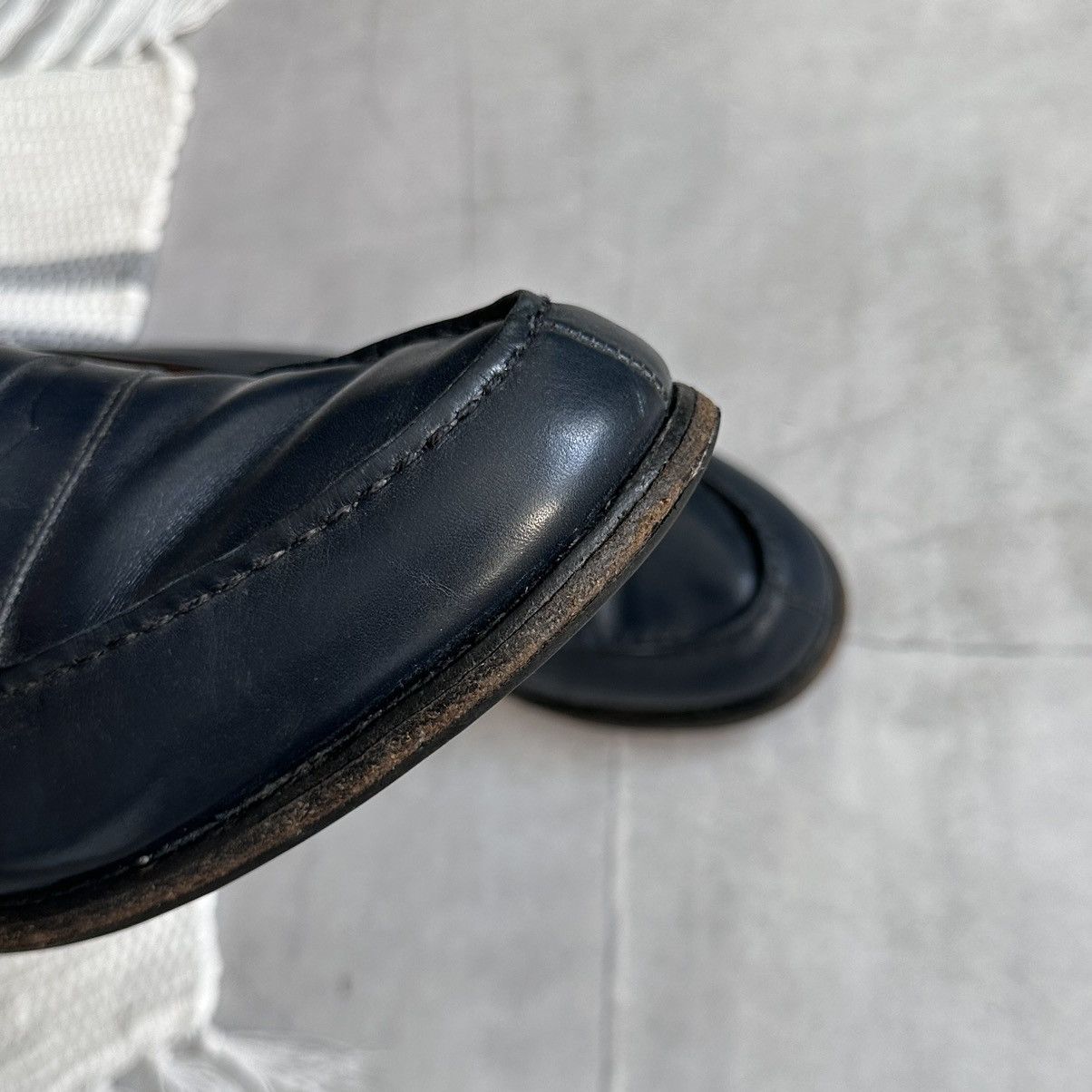 J.M. Weston JM Weston 180 Penny Loafers Leather Shoes Size 6E Size US 7 / EU 40 - 21 Thumbnail
