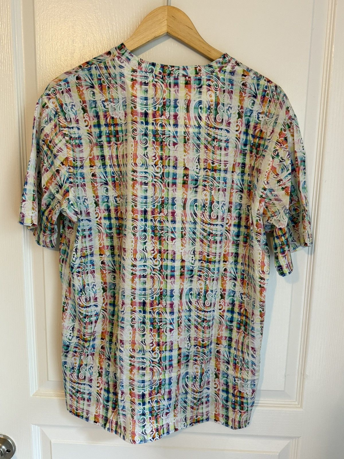 Robert Graham Multicolor Paisley & Plaid Print by Robert Graham Size US L / EU 52-54 / 3 - 2 Thumbnail