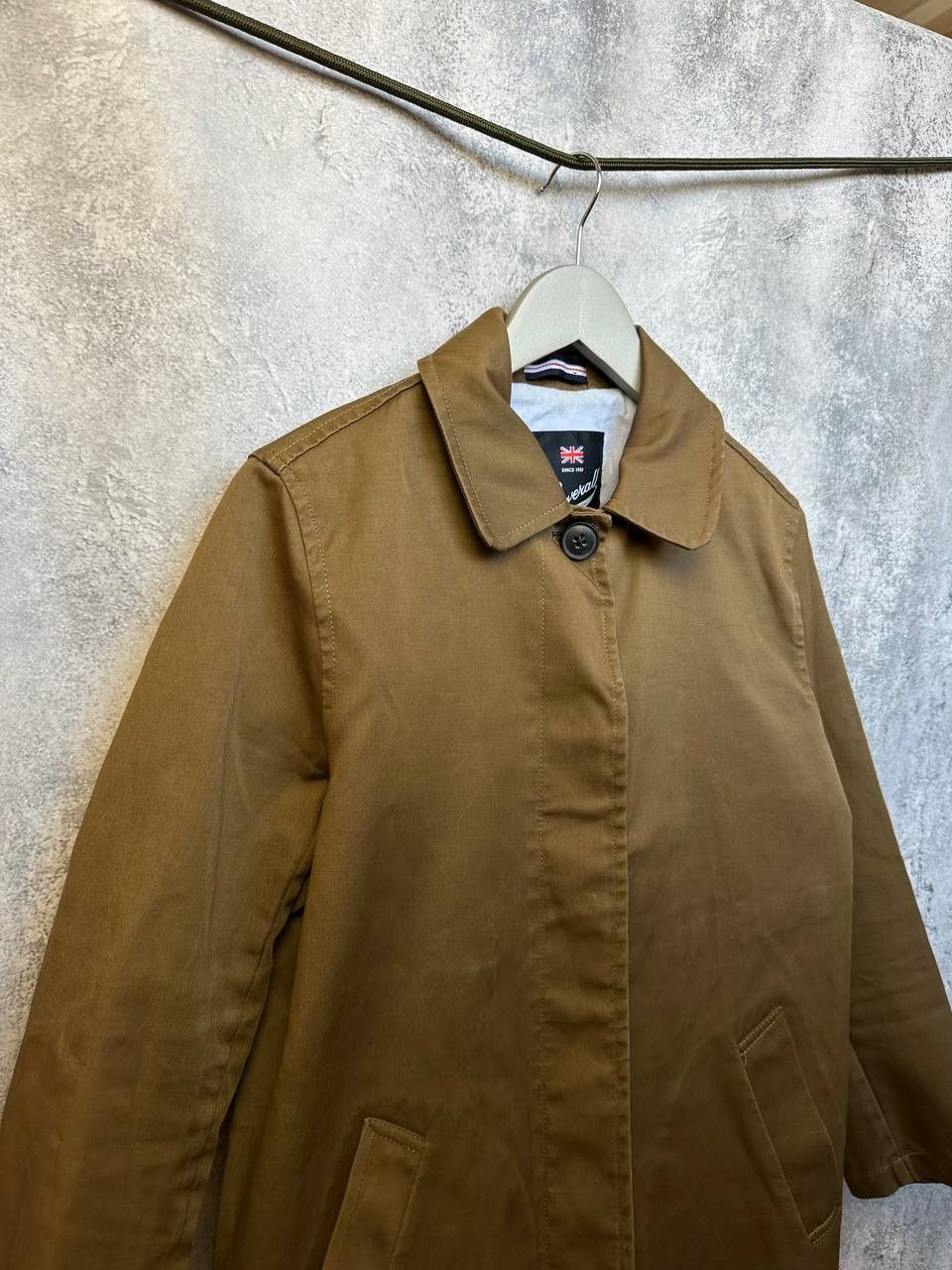 Gloverall Gloverall SS17 Car Coat Jacket Showerproof Khaki Brown Size US M / EU 48-50 / 2 - 4 Thumbnail