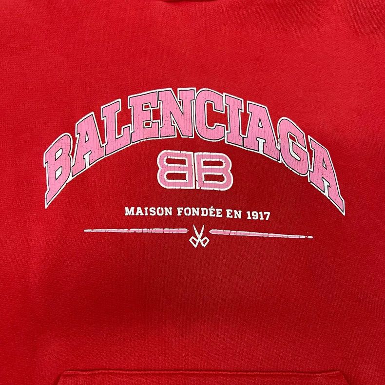 Balenciaga Balenciaga Make an old Logo hooded sweater Size US M / EU 48-50 / 2 - 4 Thumbnail