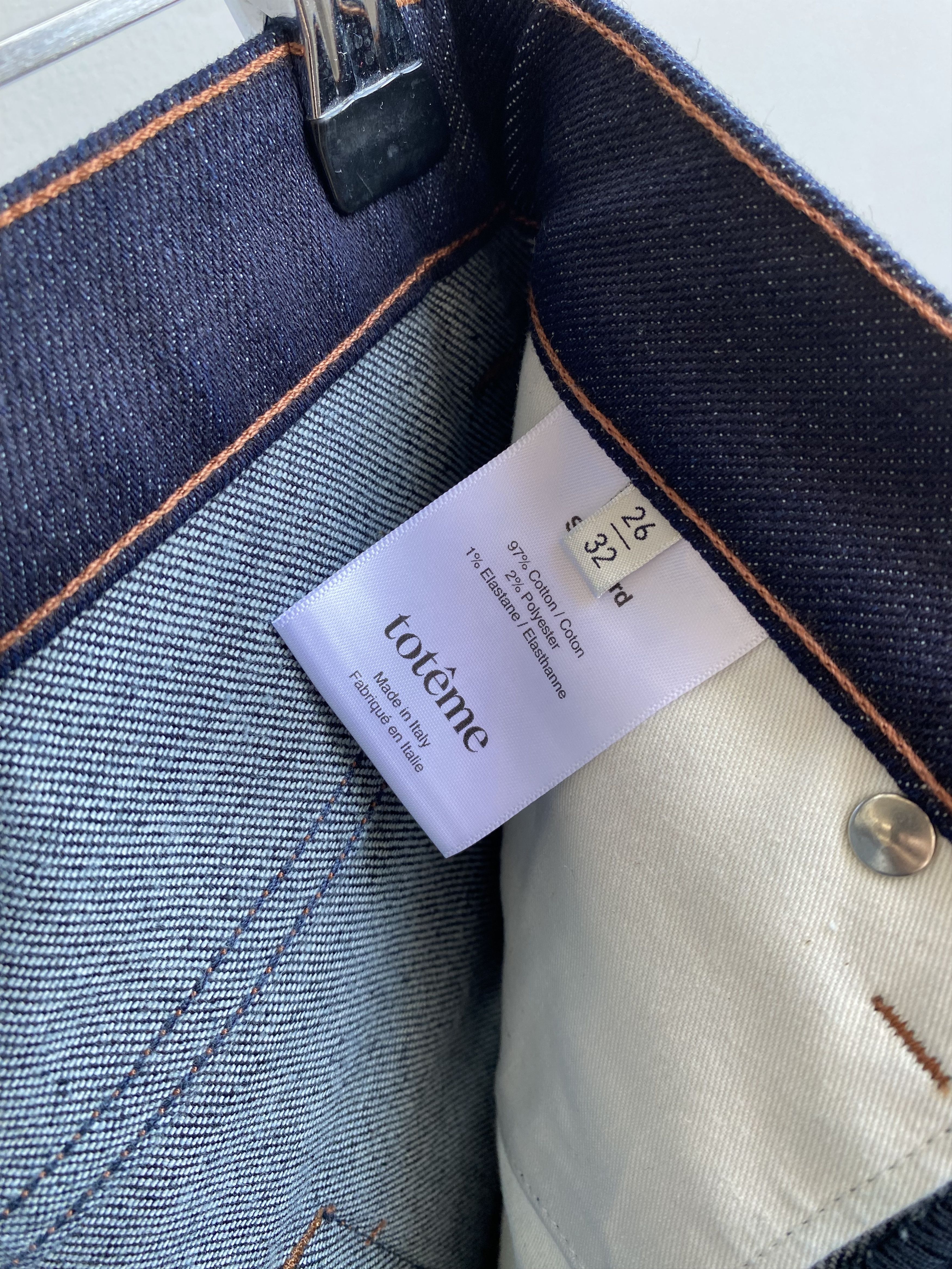 Toteme TOTEME Standard Women’s Italian Jeans Size 26" / US 2 / IT 38 - 6 Thumbnail