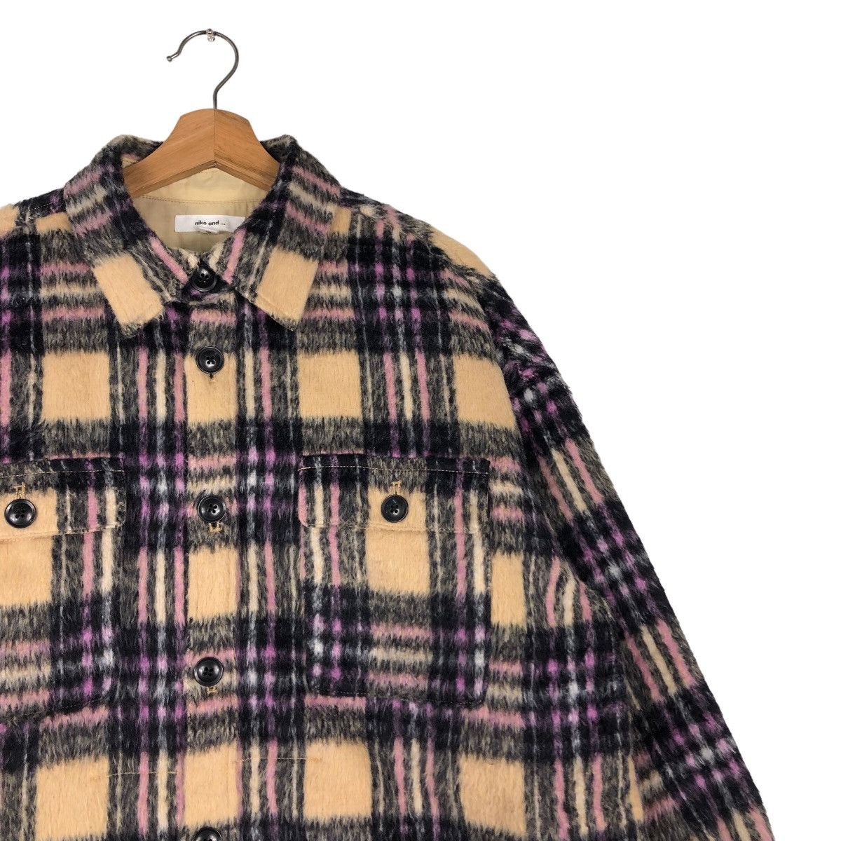 Flannel 🔥Vtg Flannel Shirt Jacket Oversized Niko and… Japan Tartan Size US M / EU 48-50 / 2 - 7 Thumbnail